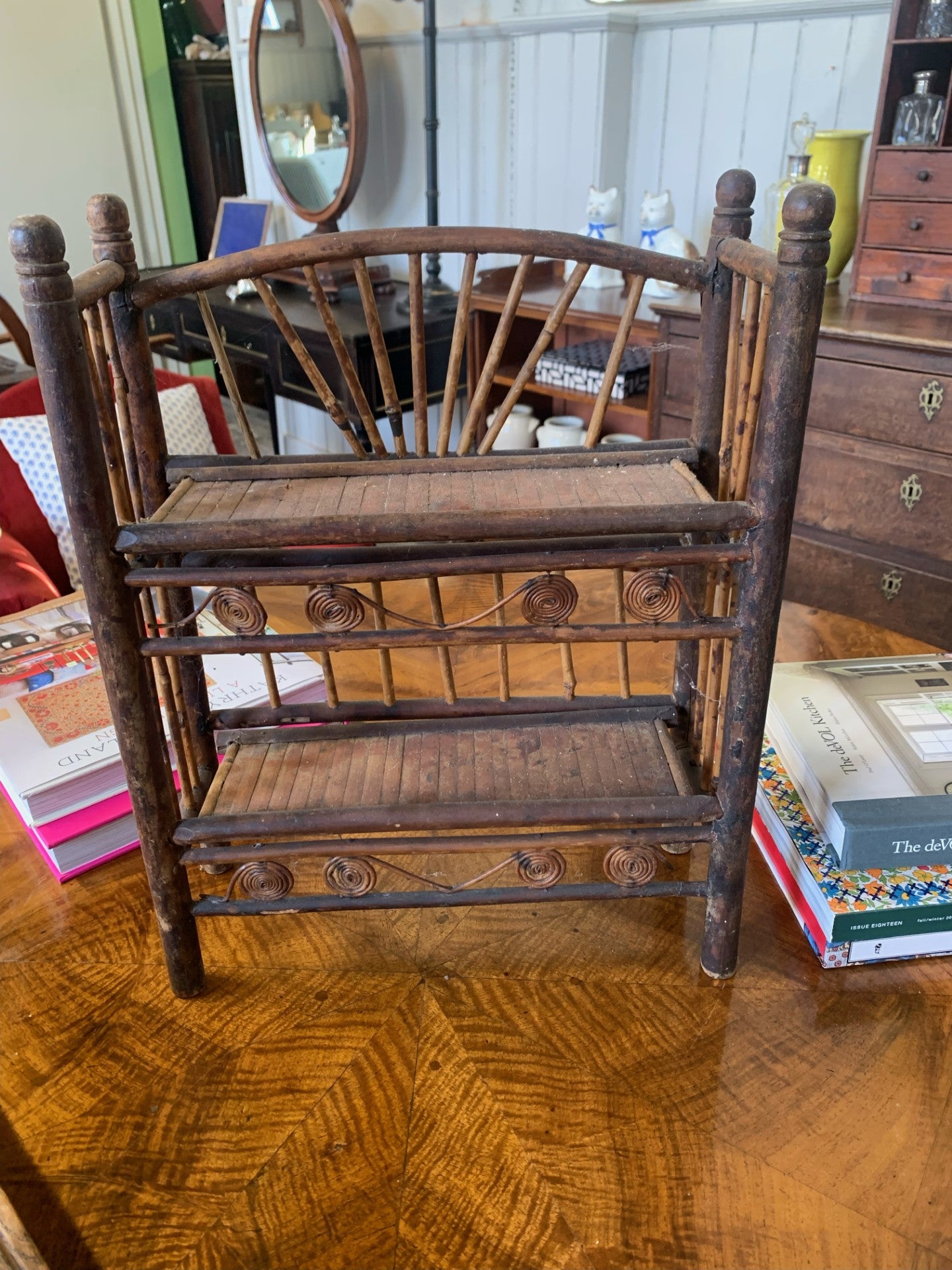 Decorative Cane Shelves
