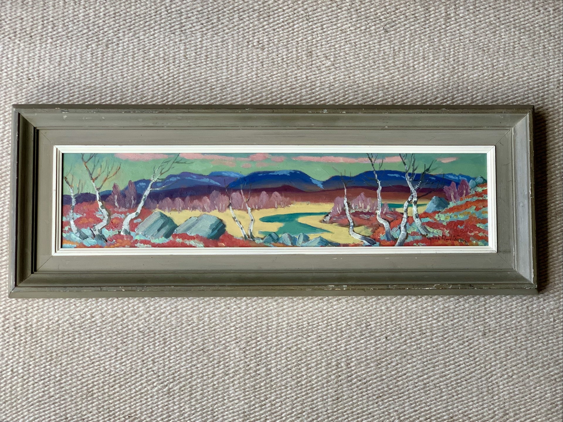 Swedish Oil Painting