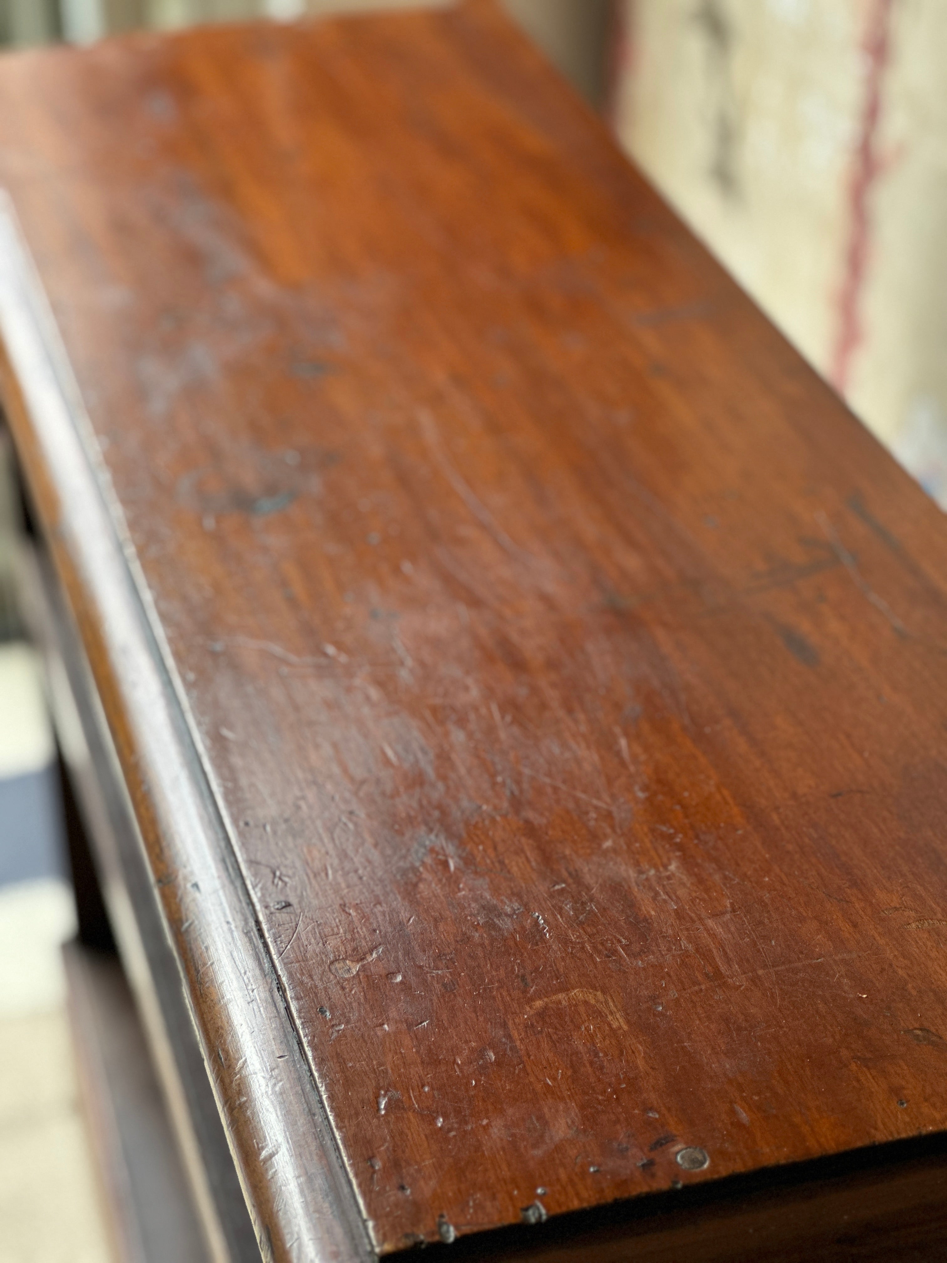 Small Mahogany Bookshelves