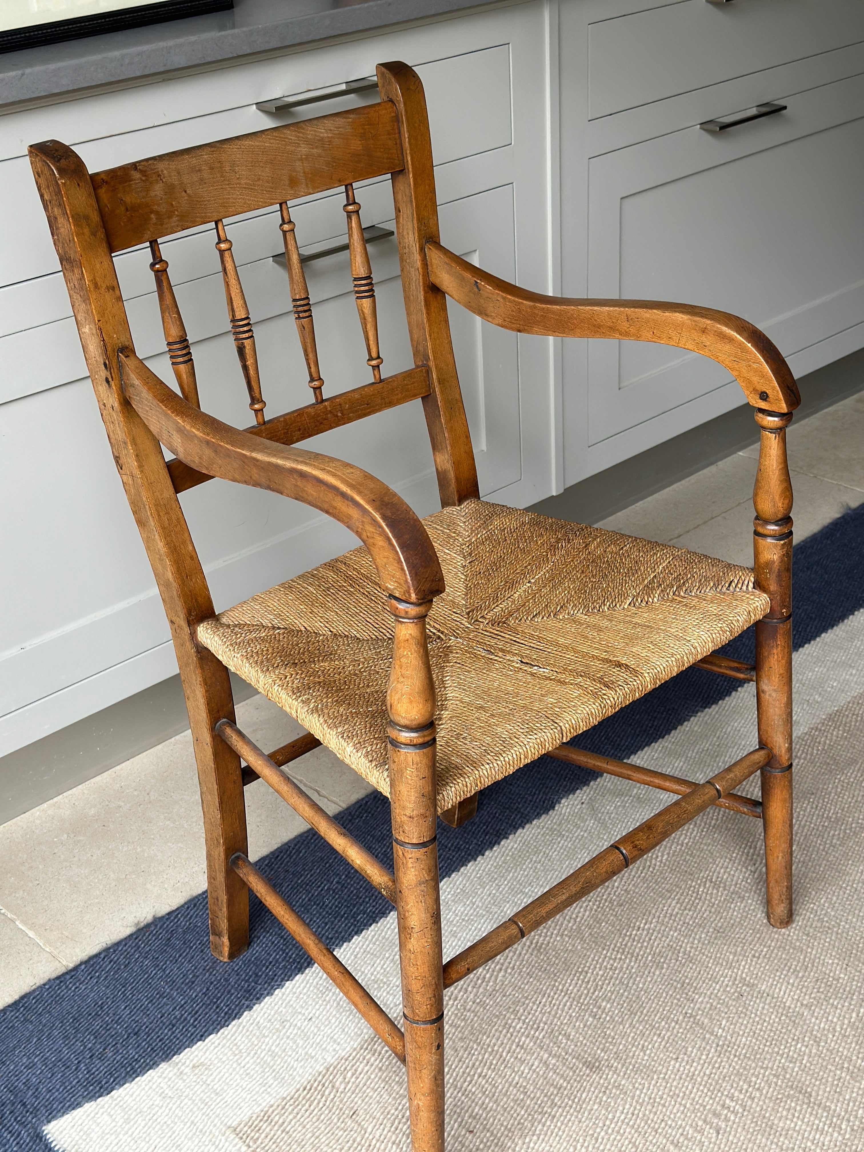 Charming Fruitwood Armchair
