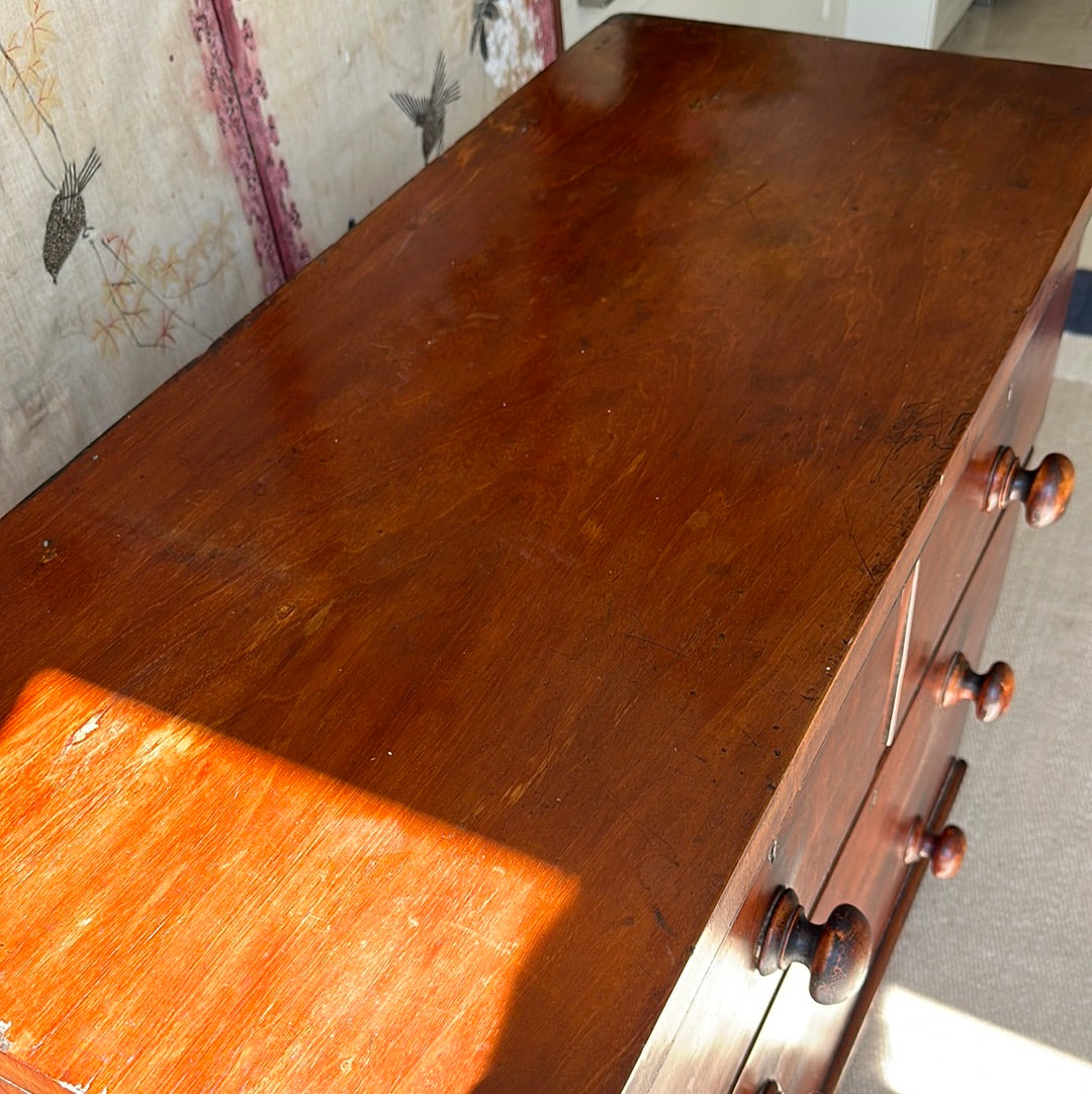 Small Mahogany Chest of Drawers