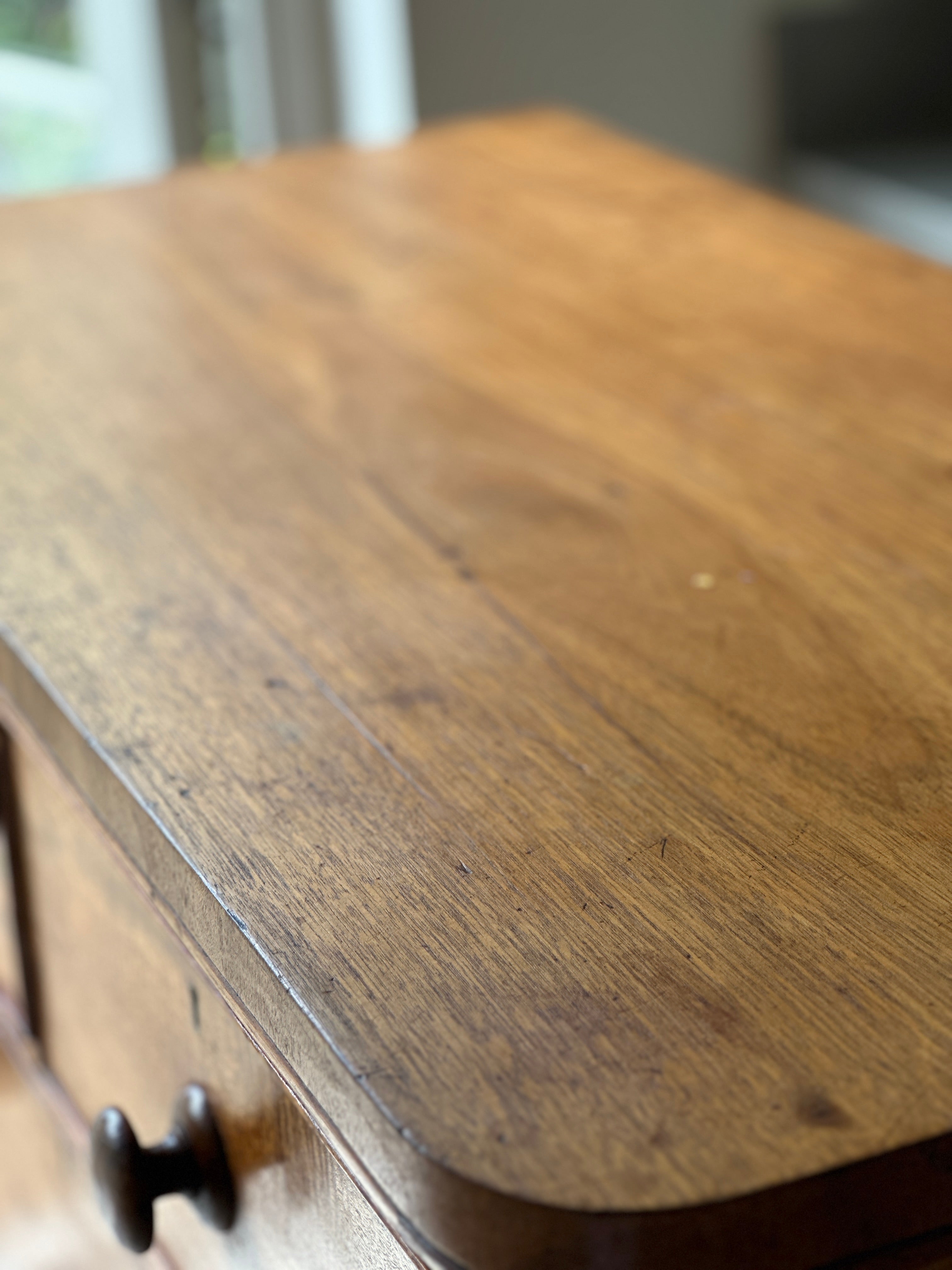Large Faded Mahogany Chest of Drawers