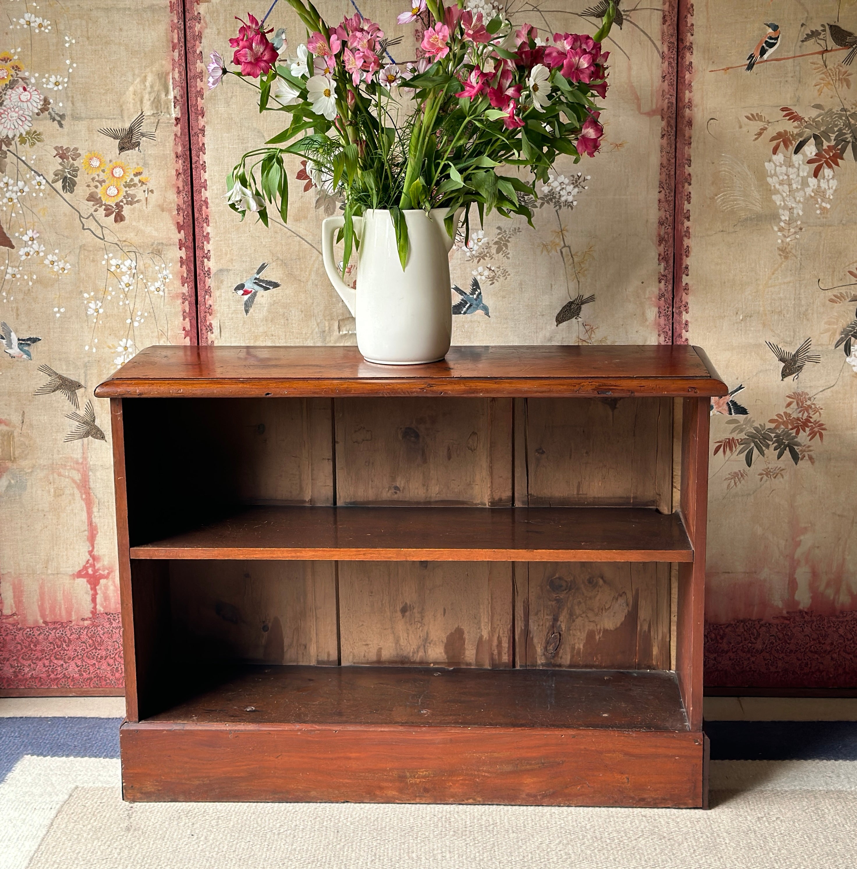 Small Mahogany Bookshelves