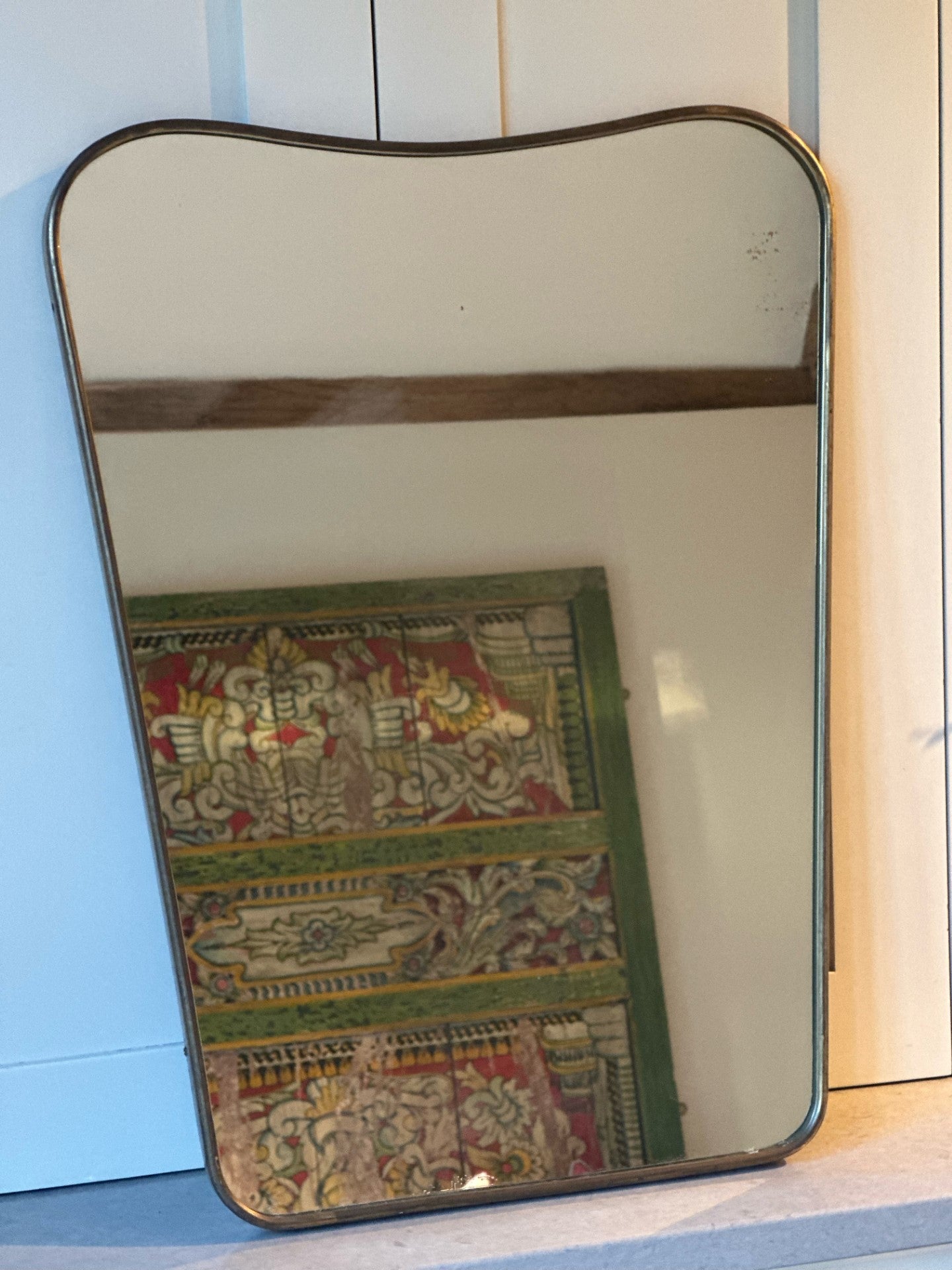 Italian Small Shield Mirror