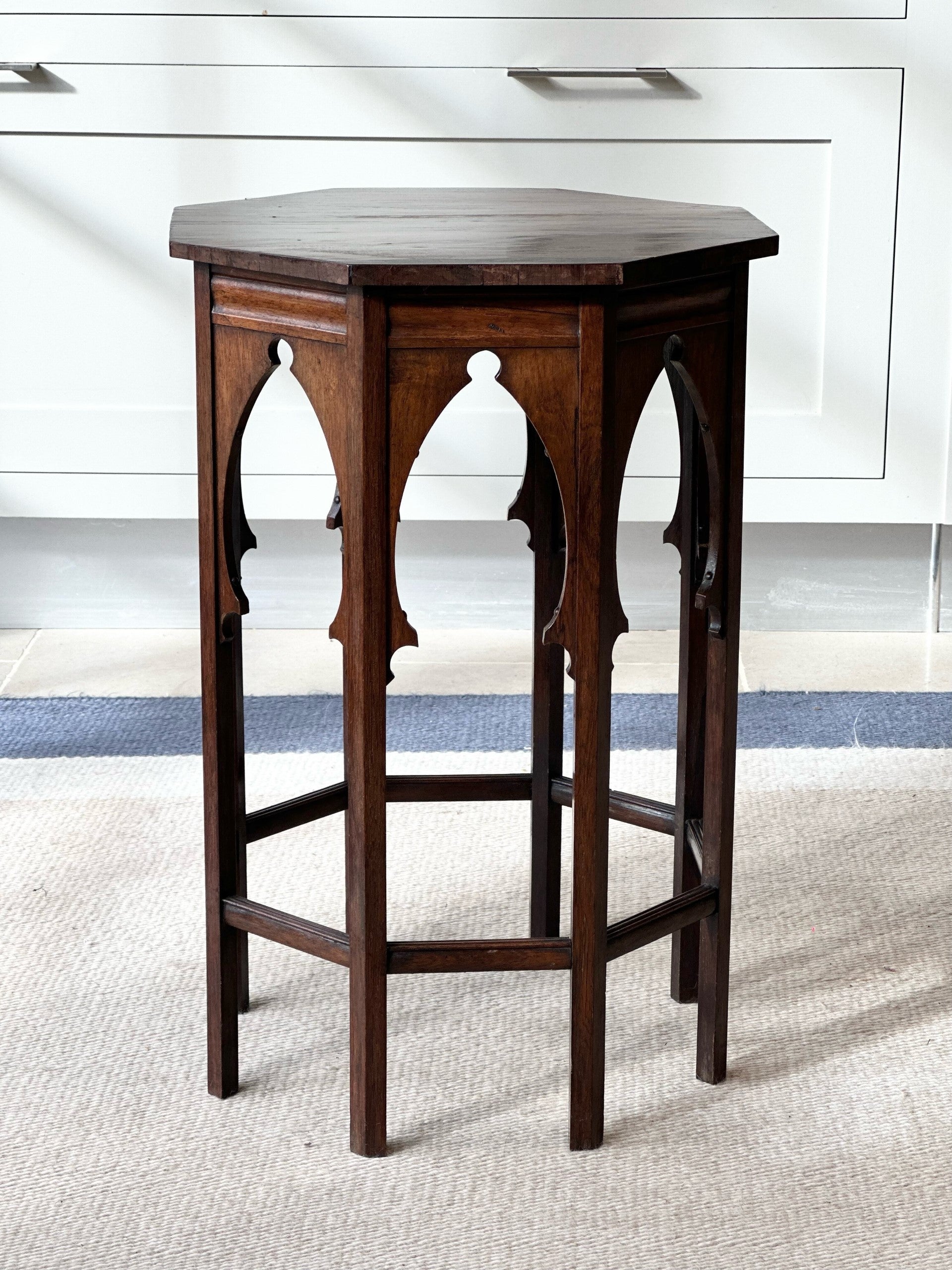 Octagonal Rosewood Moorish Table
