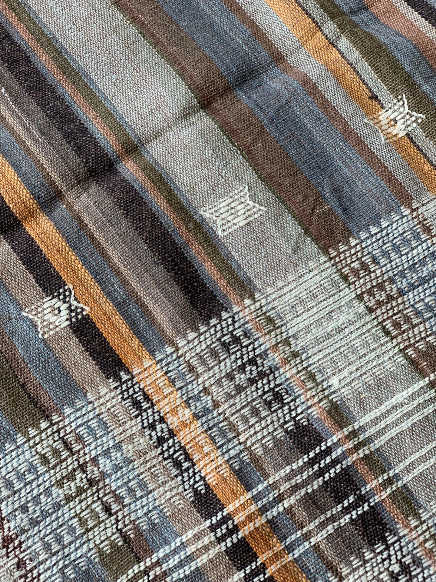 Gujarat Embroidered Camel Wool Shawl