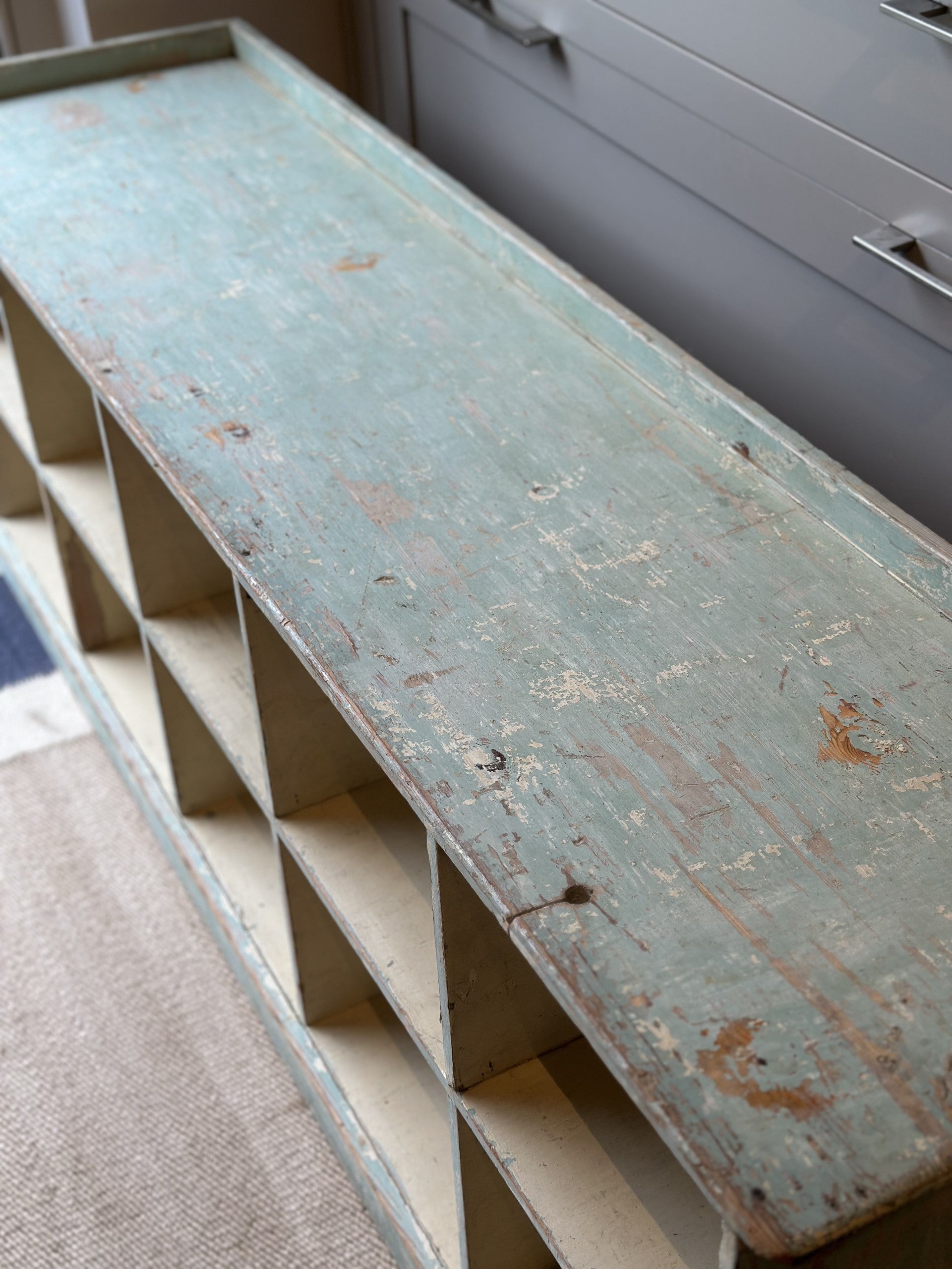 Painted Boot room Bench