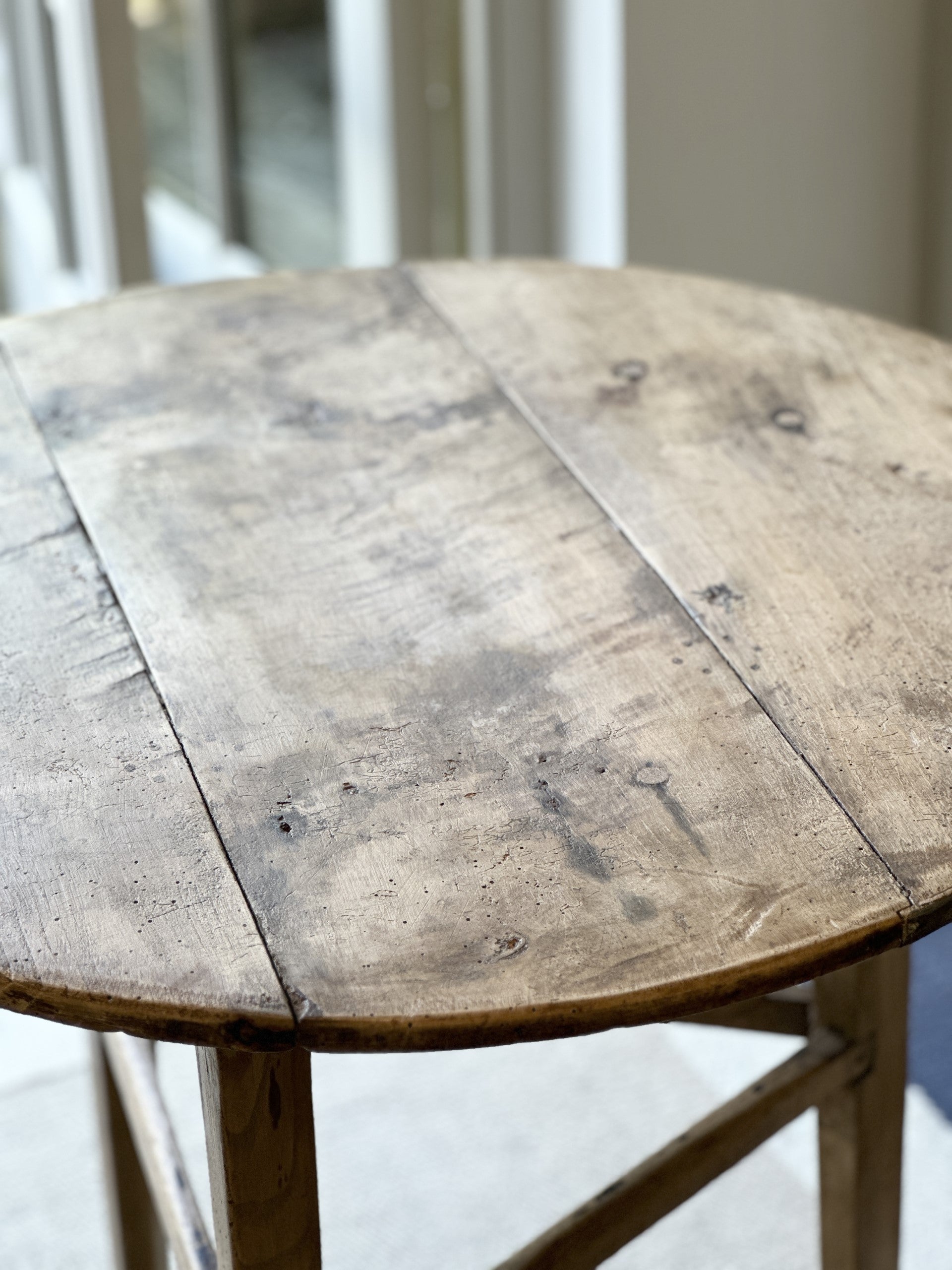 Glorious Sycamore and Ash Cricket Table