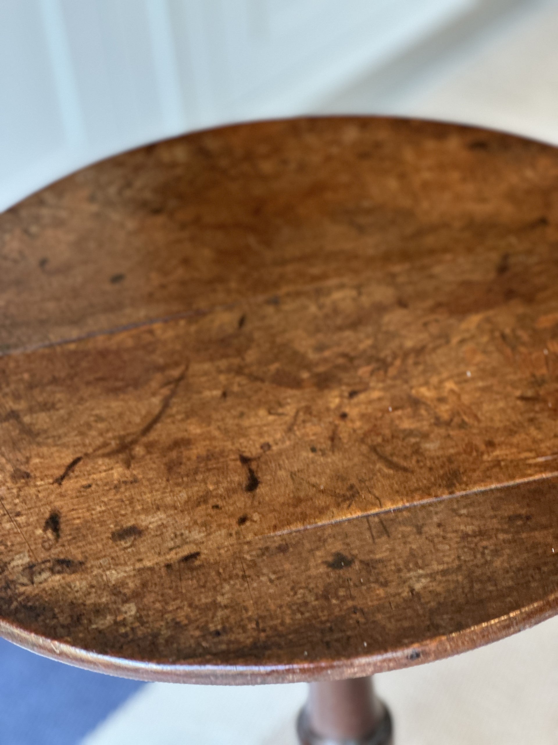 C18th Oak Tripod Table