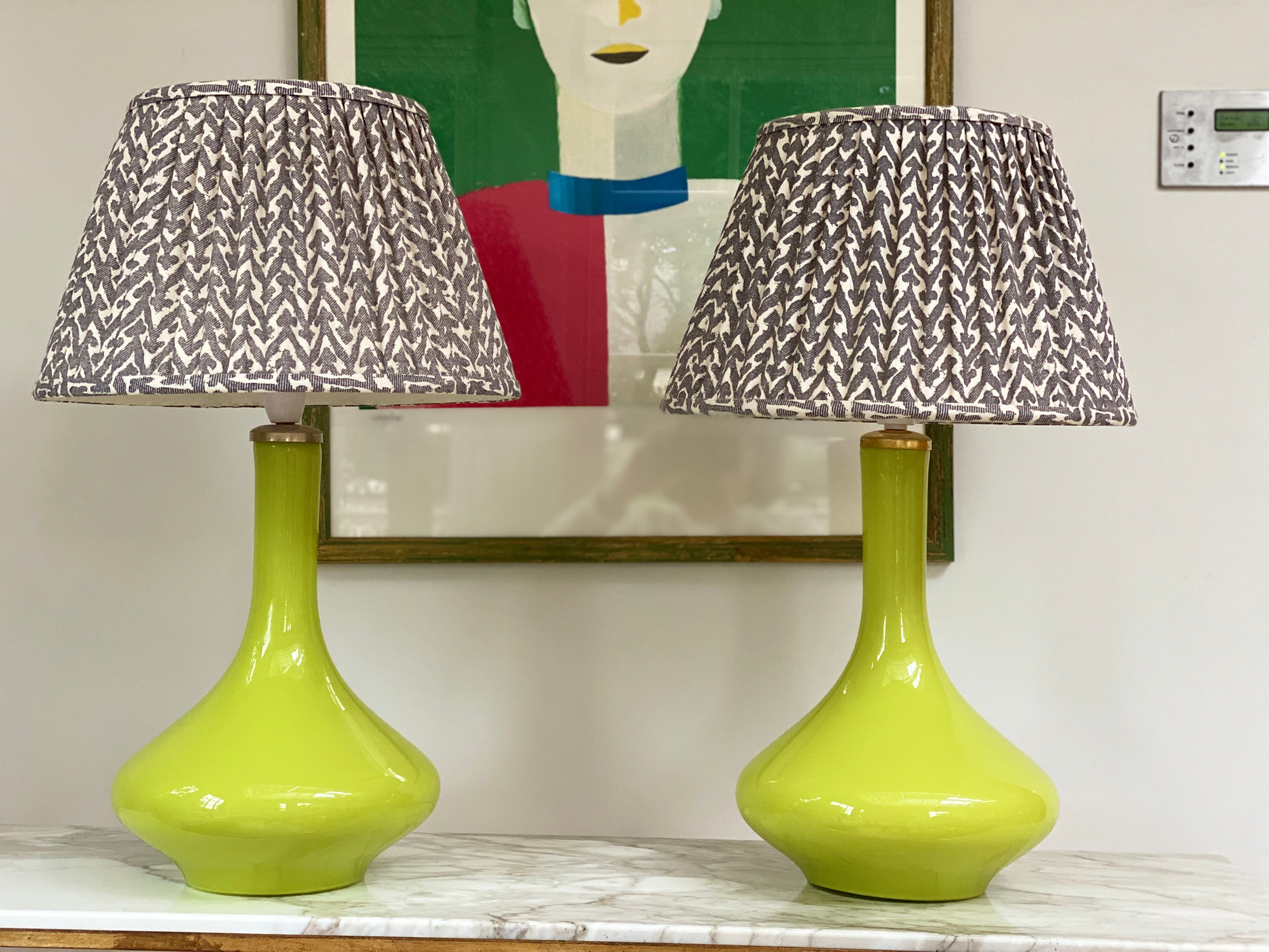 1960s Holmegaard Table Lamps