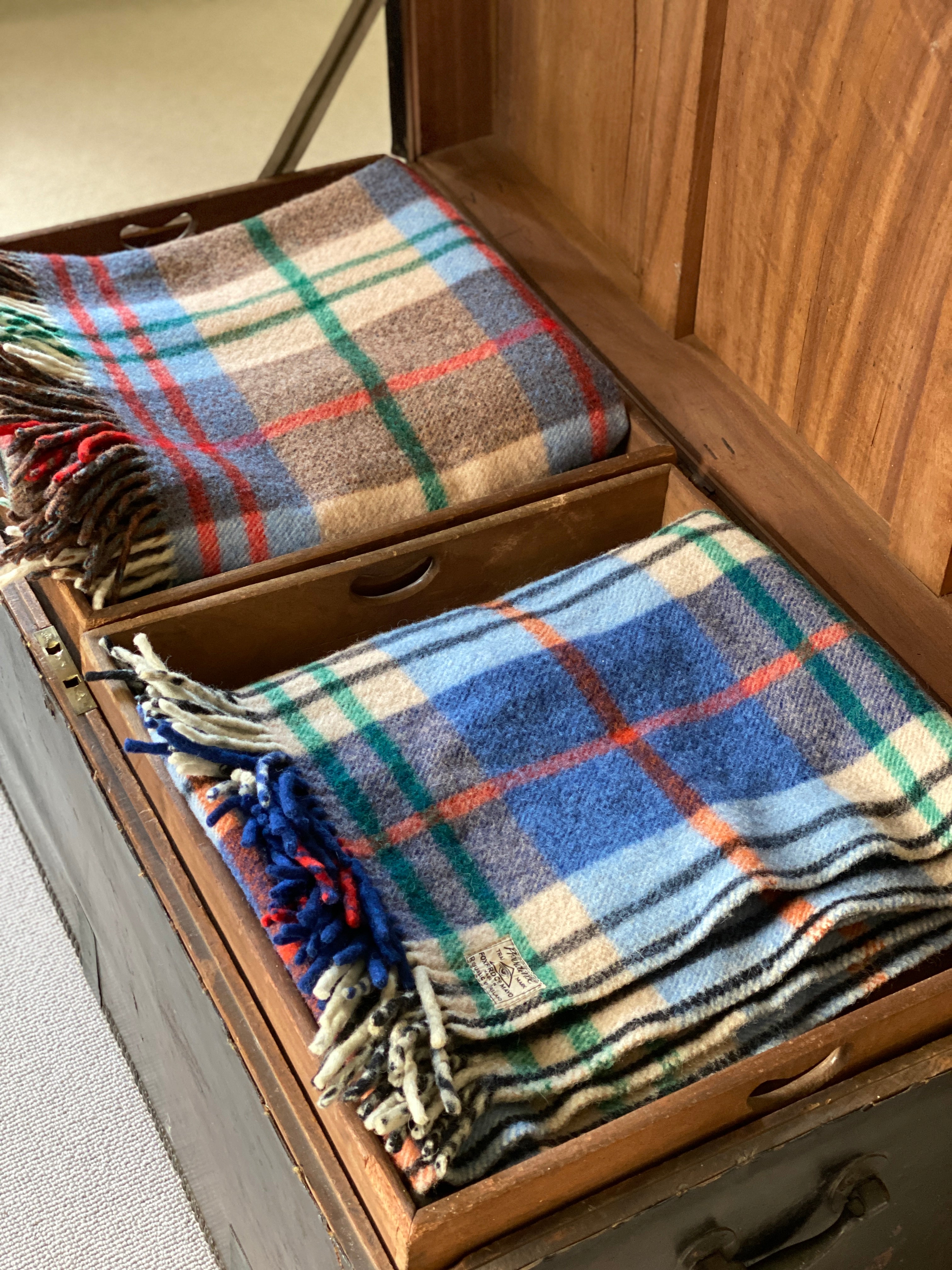 Rare 19th Century large leather & camphor wood campaign chest