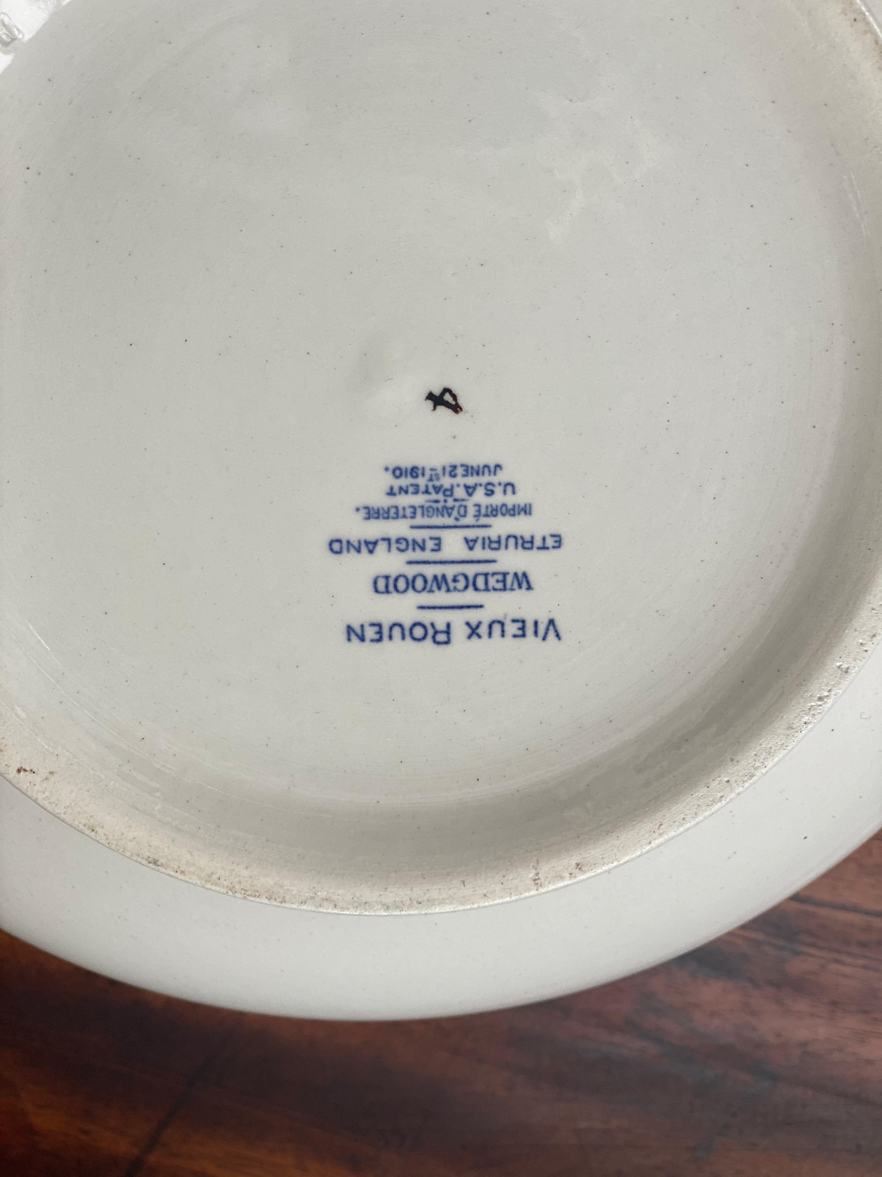 Wedgwood Vieux Rouen Wash basin & Jug