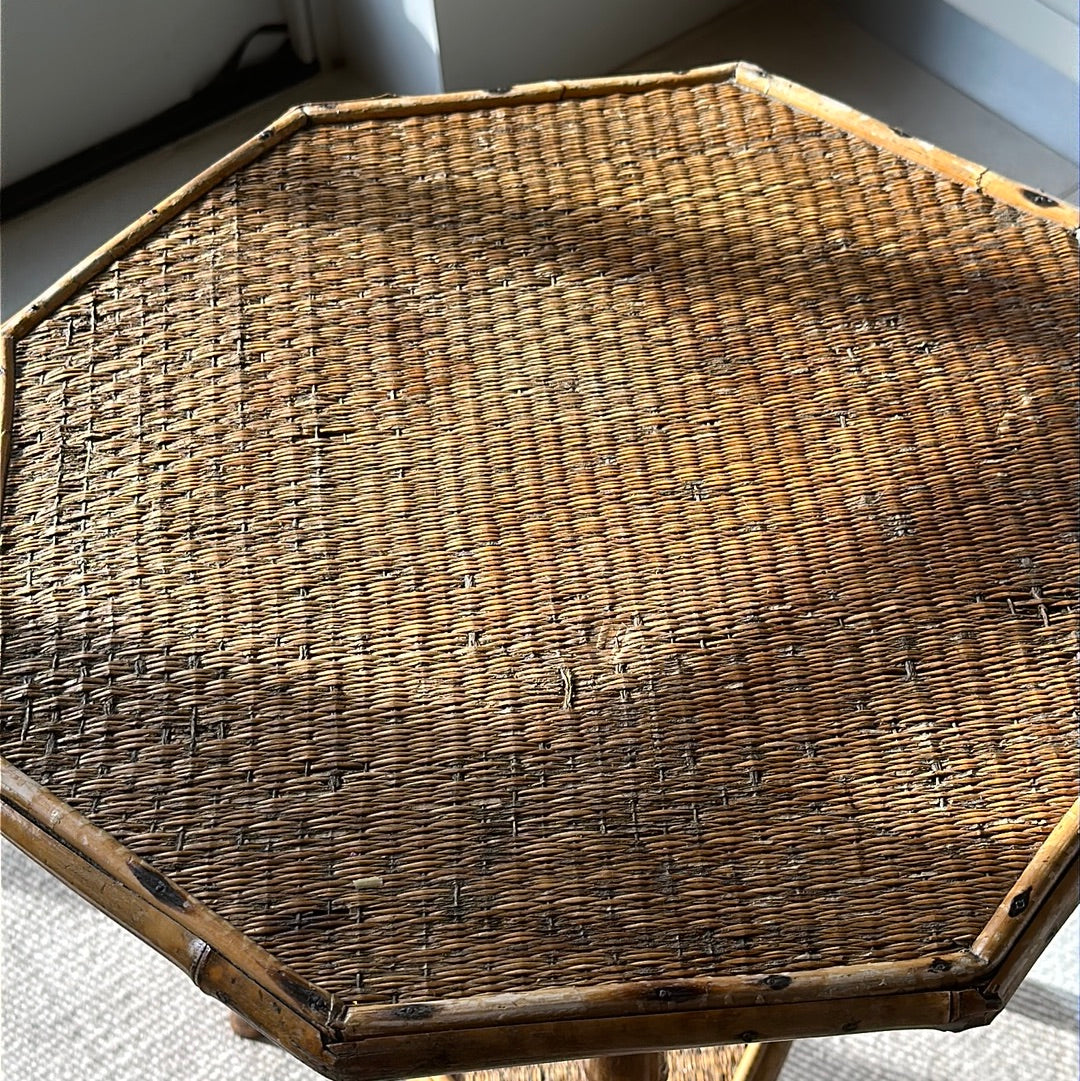 Octagonal Plant Stand with shelf