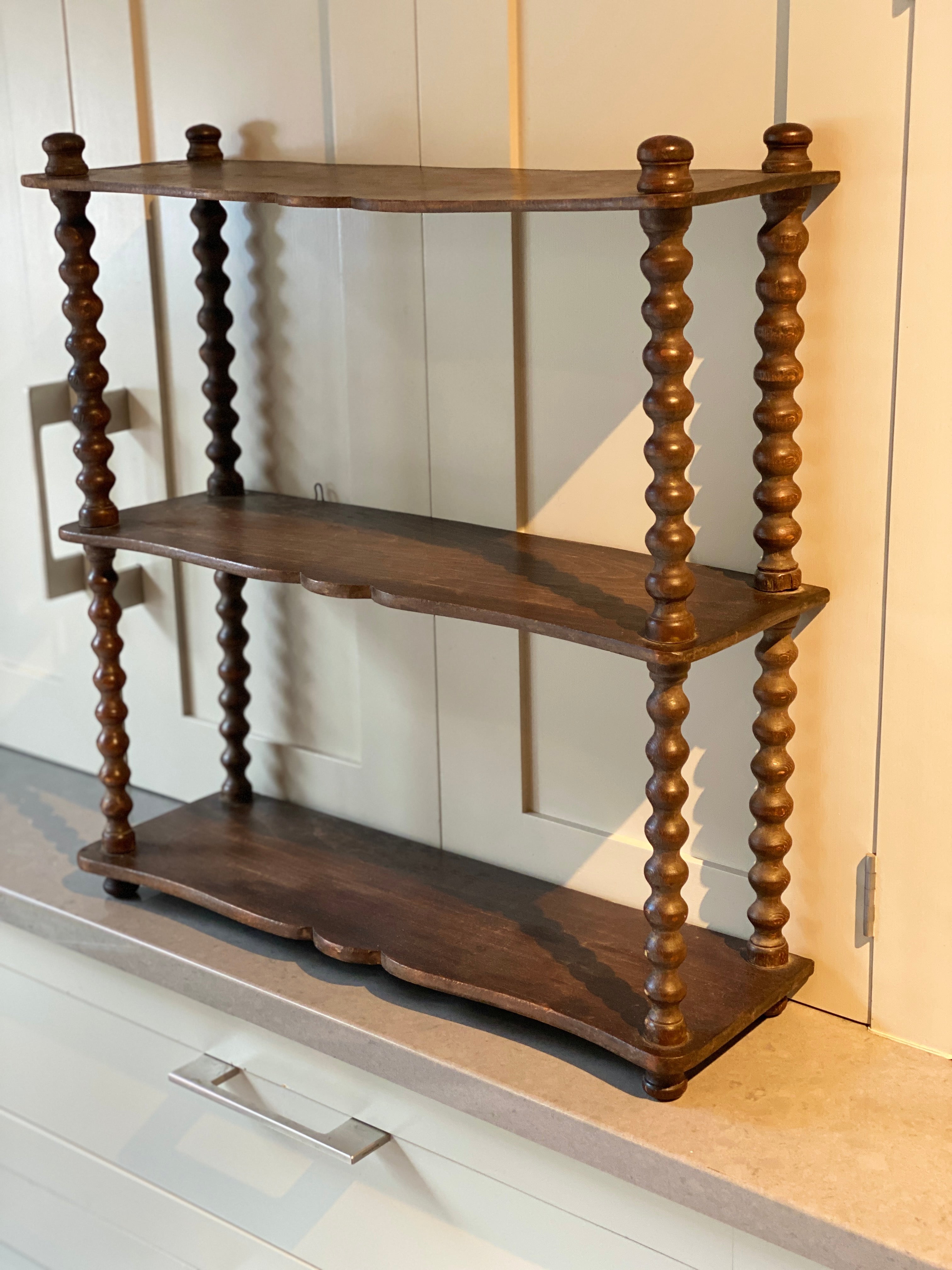 Pretty French Vintage Hanging Shelves