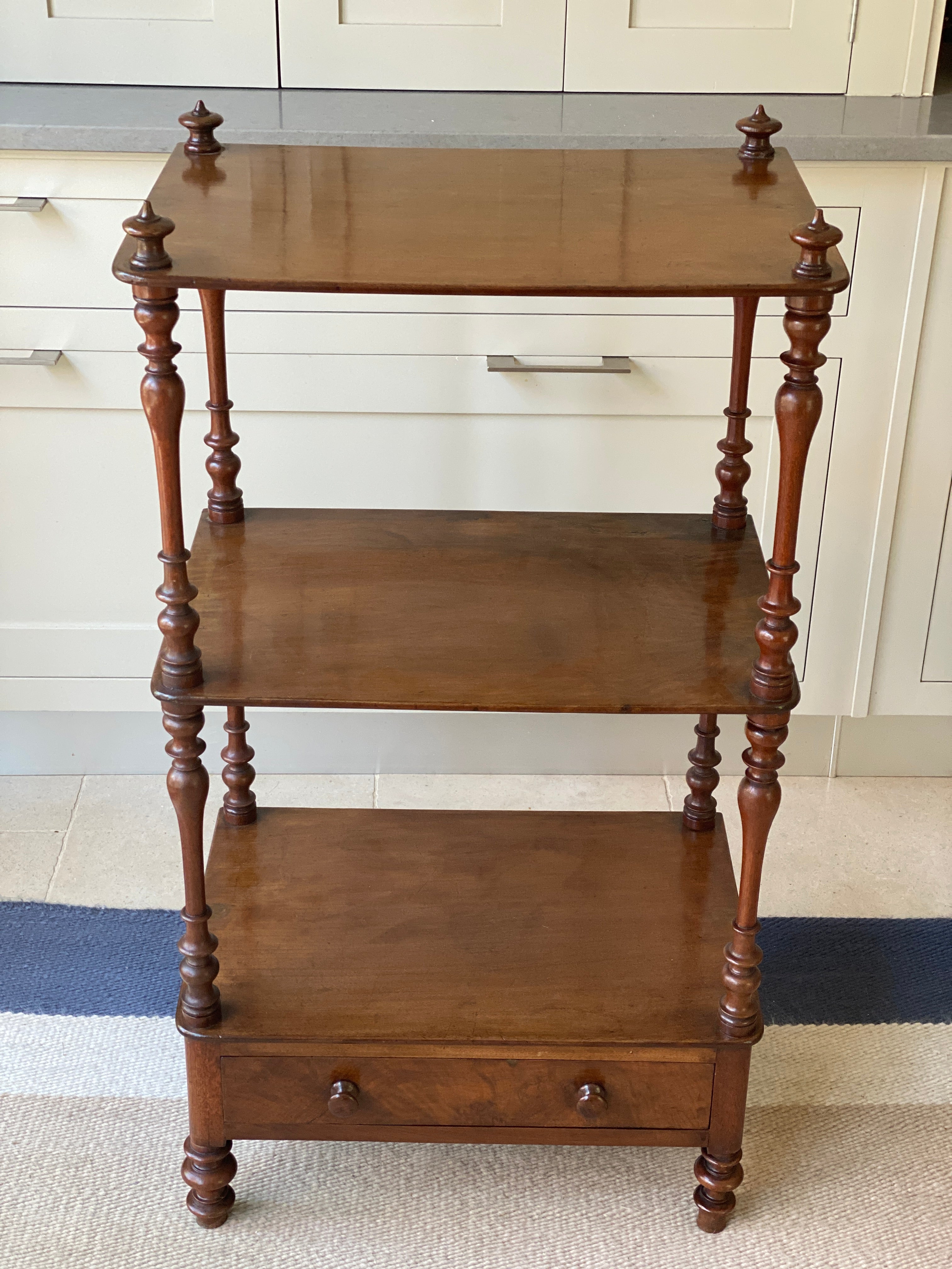 Pretty Small Mahogany Whatnot