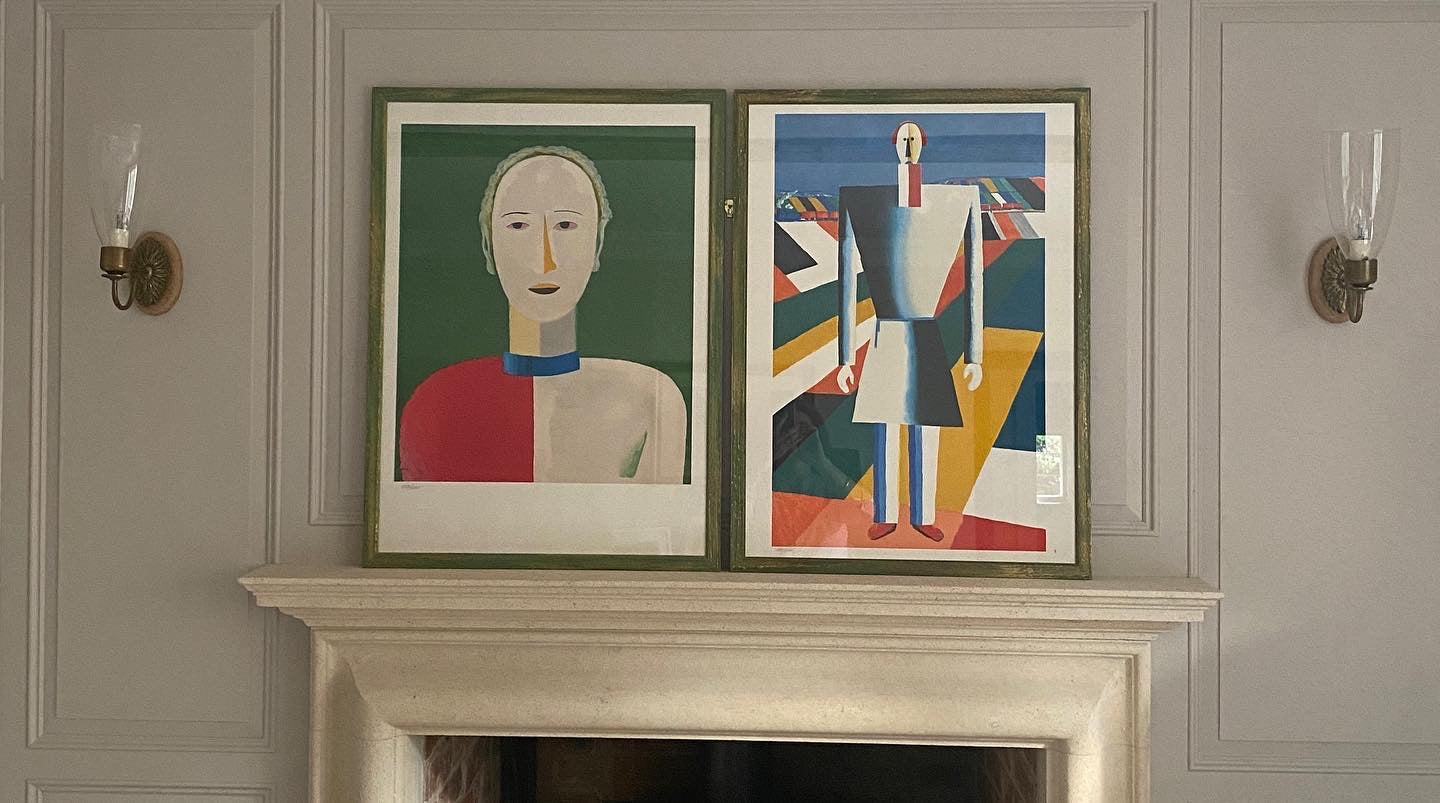 Framed Kasimir Malevich ‘Portrait of A Female’