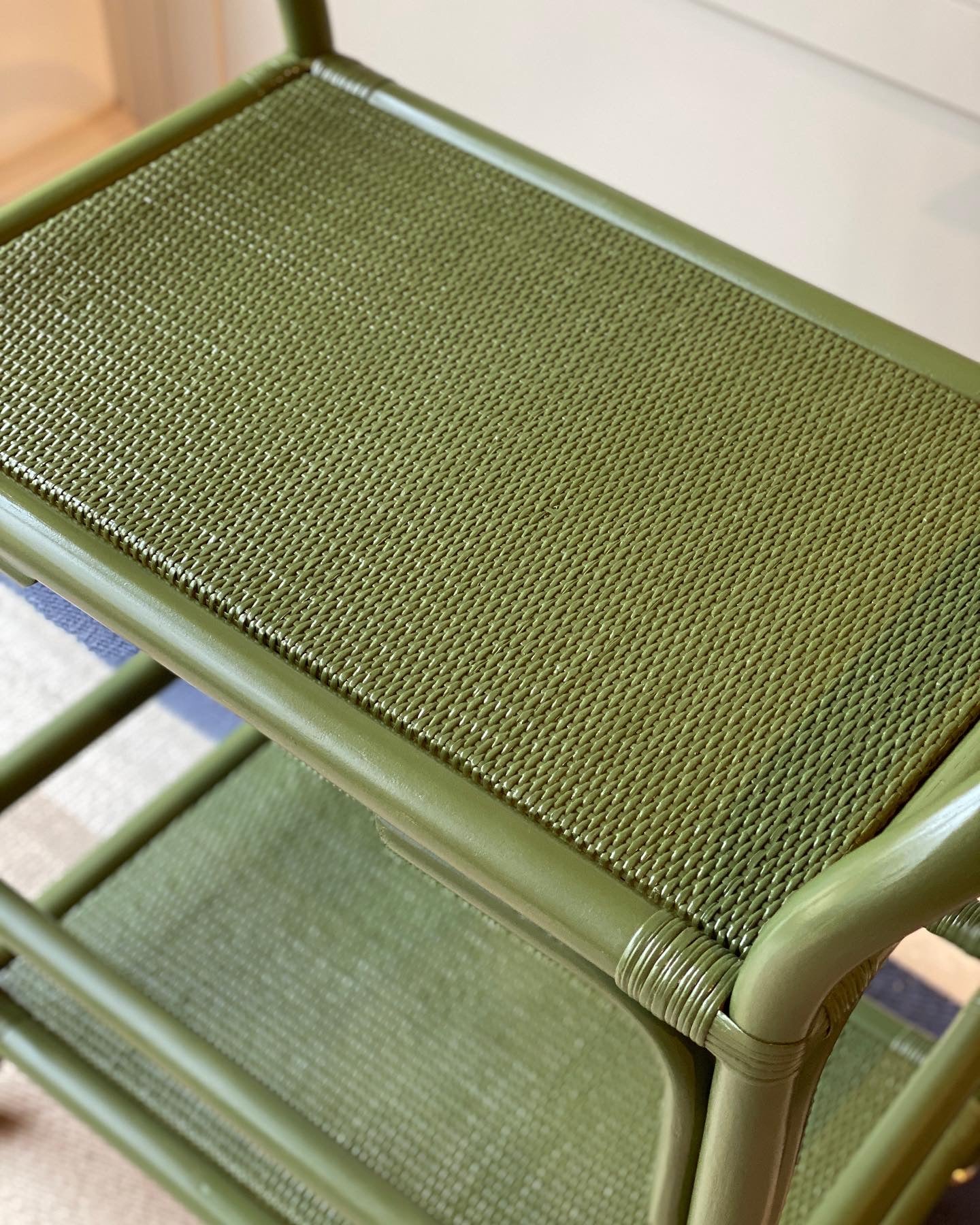 Pretty Cane Trolley on Castors