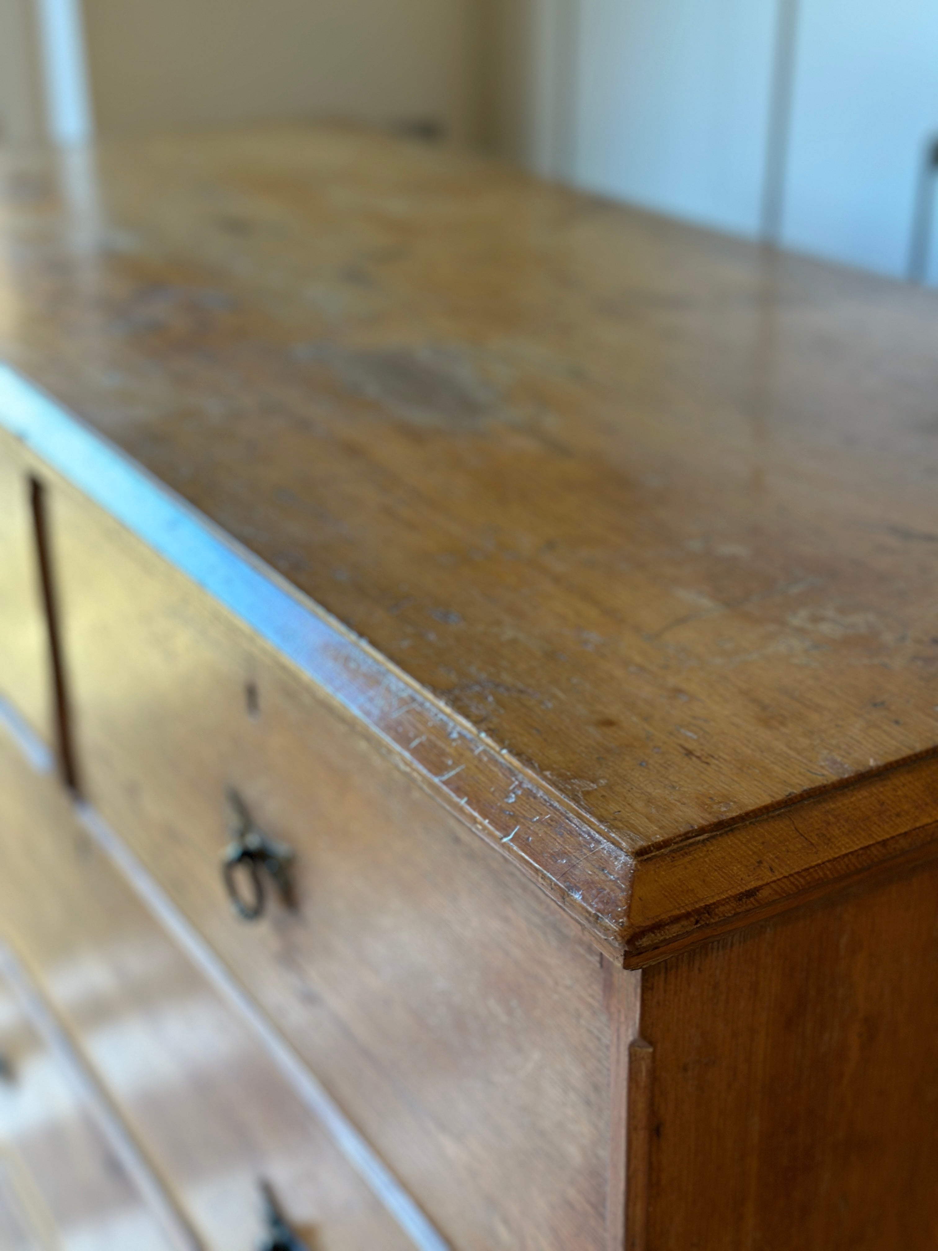Large Arts & Crafts Chest of Drawers in Ash