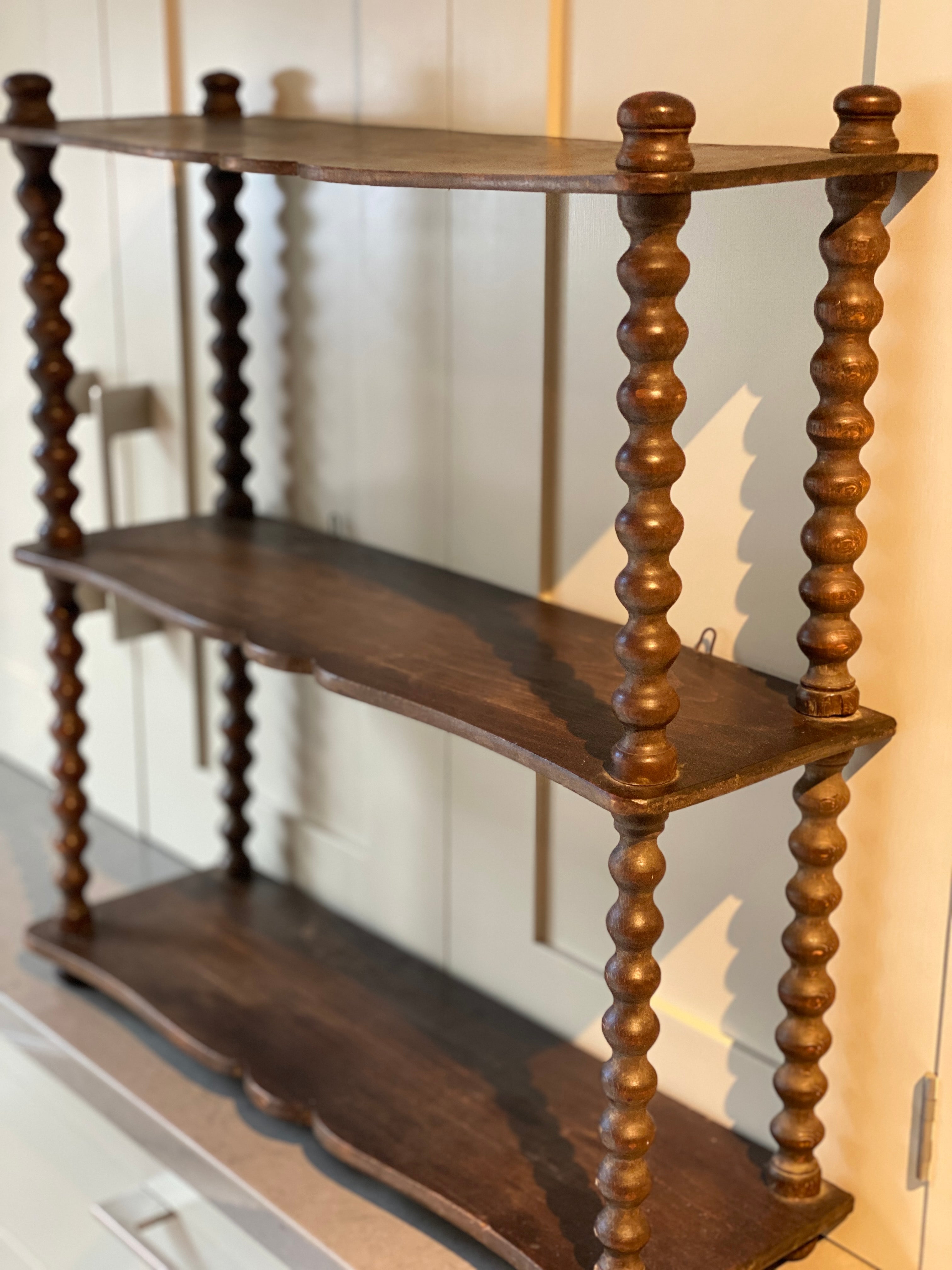 Pretty French Vintage Hanging Shelves