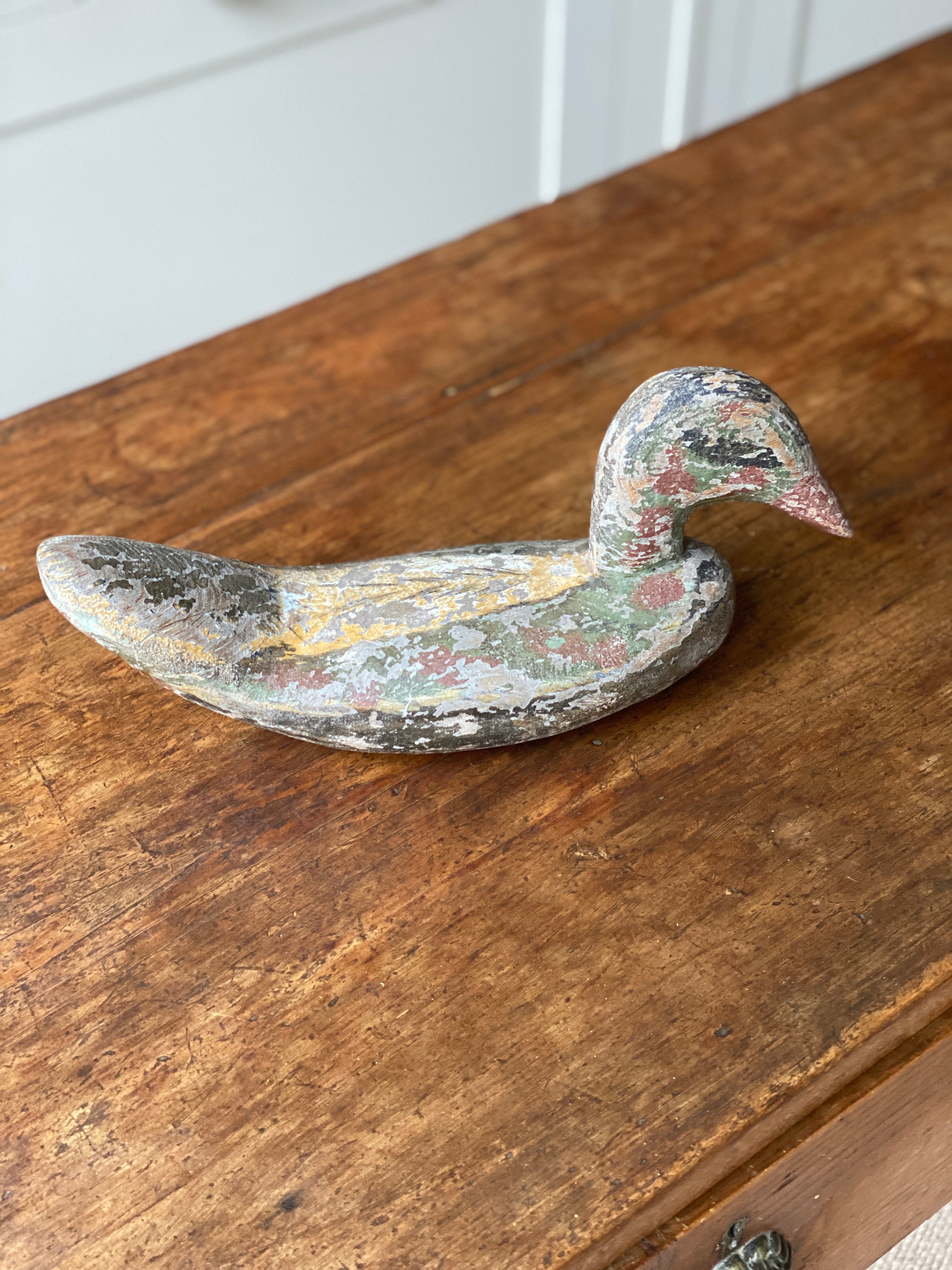 Very Attractive Antique Painted Decoy Duck