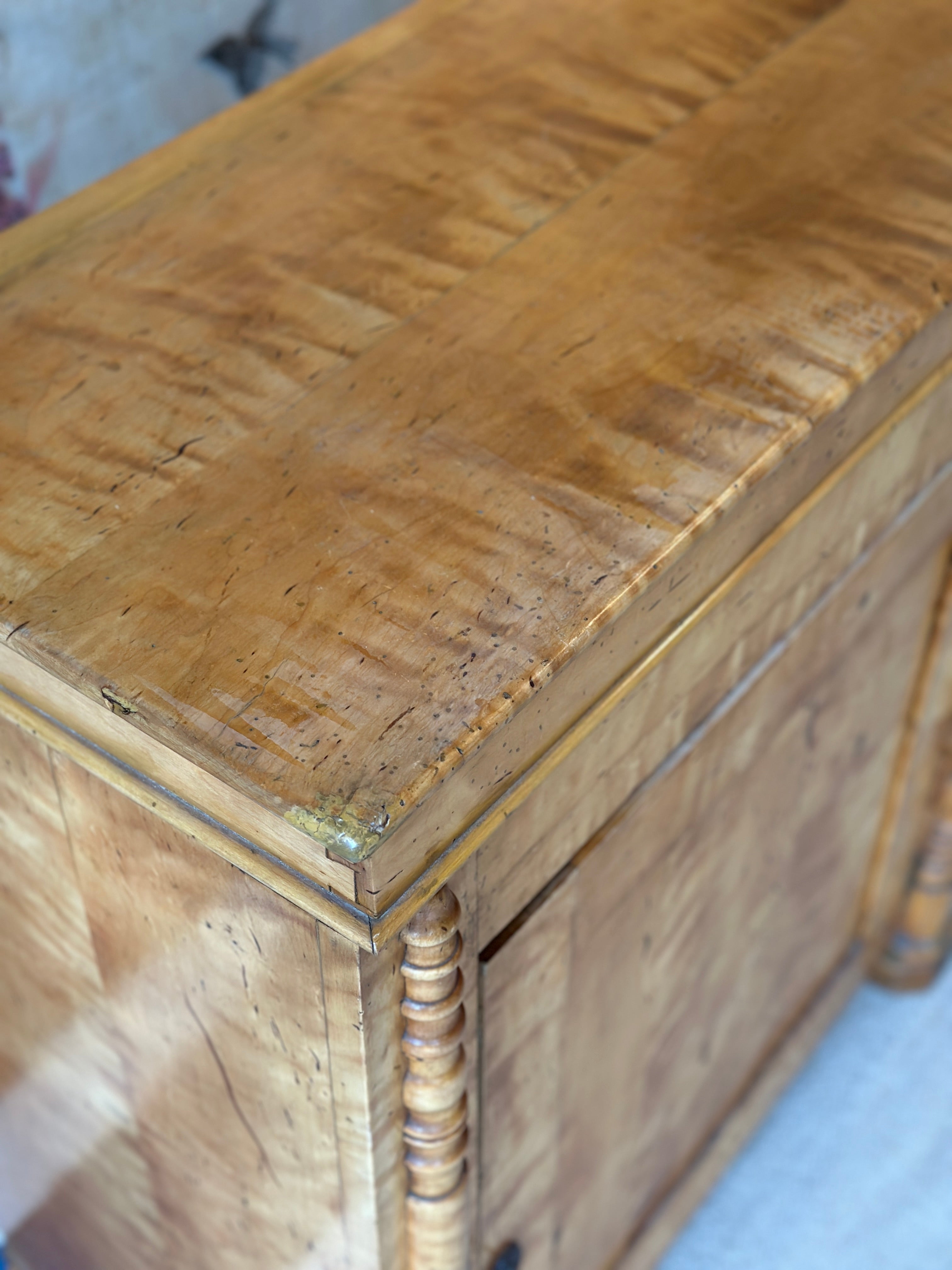 Satin Birch Cupboard