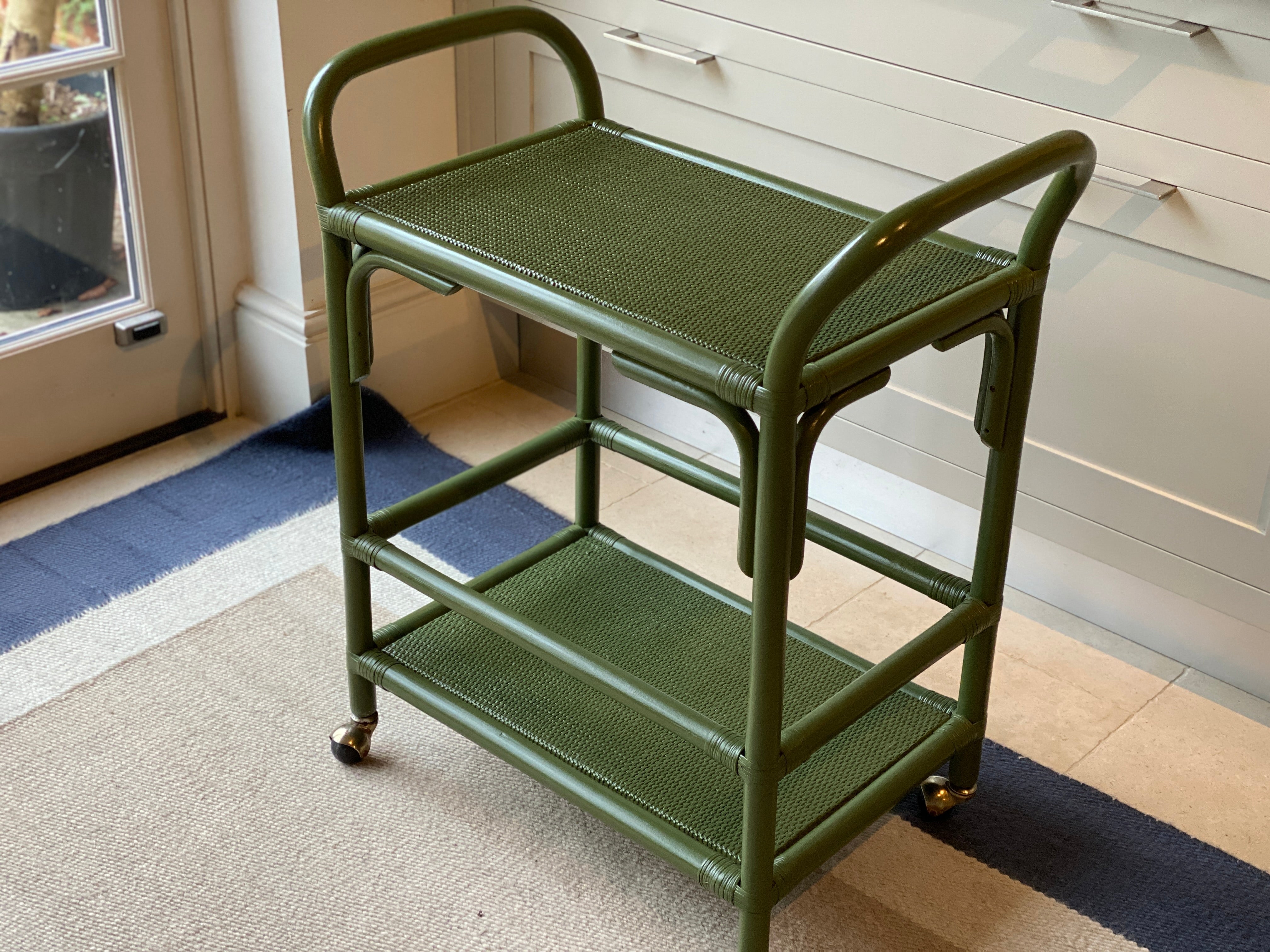 Pretty Cane Trolley on Castors