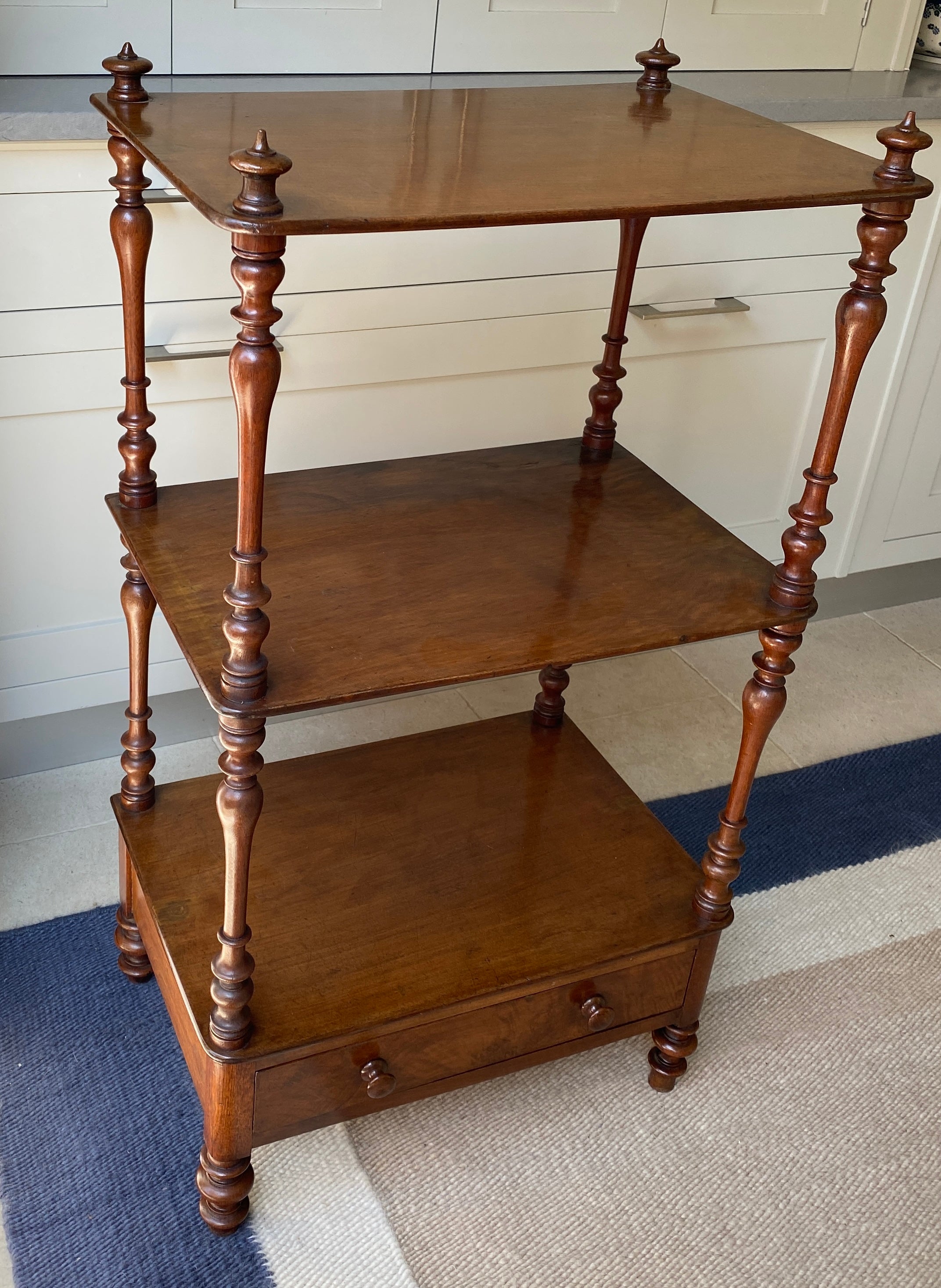 Pretty Small Mahogany Whatnot