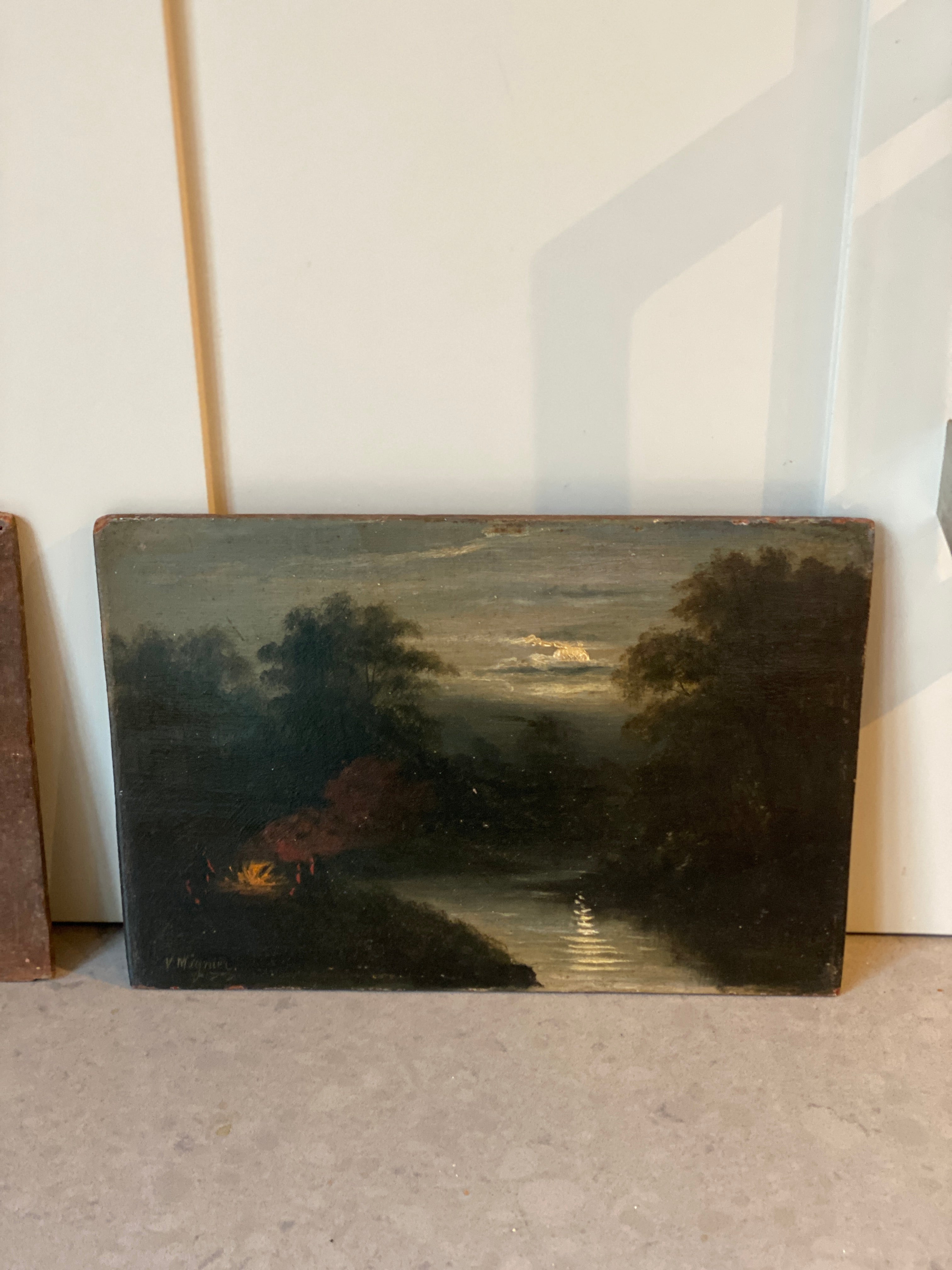 Pair of Irish Oil Landscapes on Board