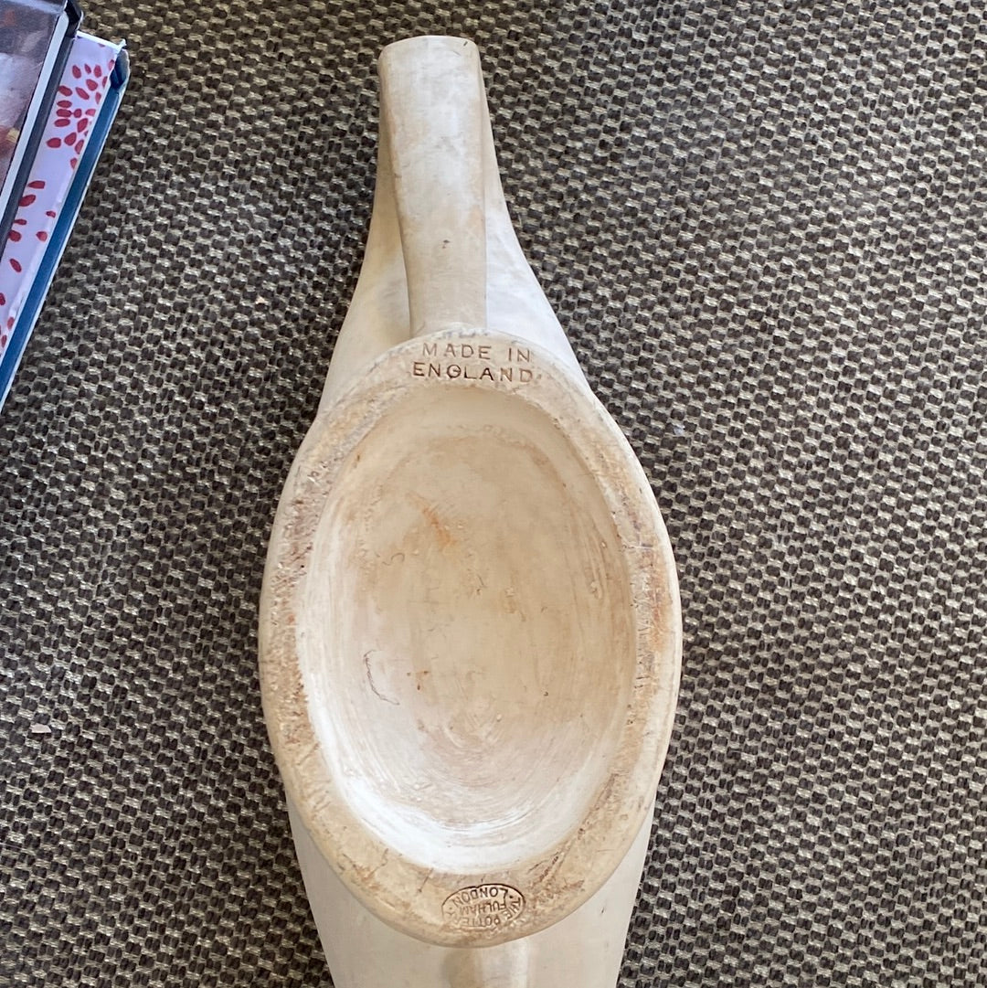 Large Unglazed Constance Spry Mantel Vase