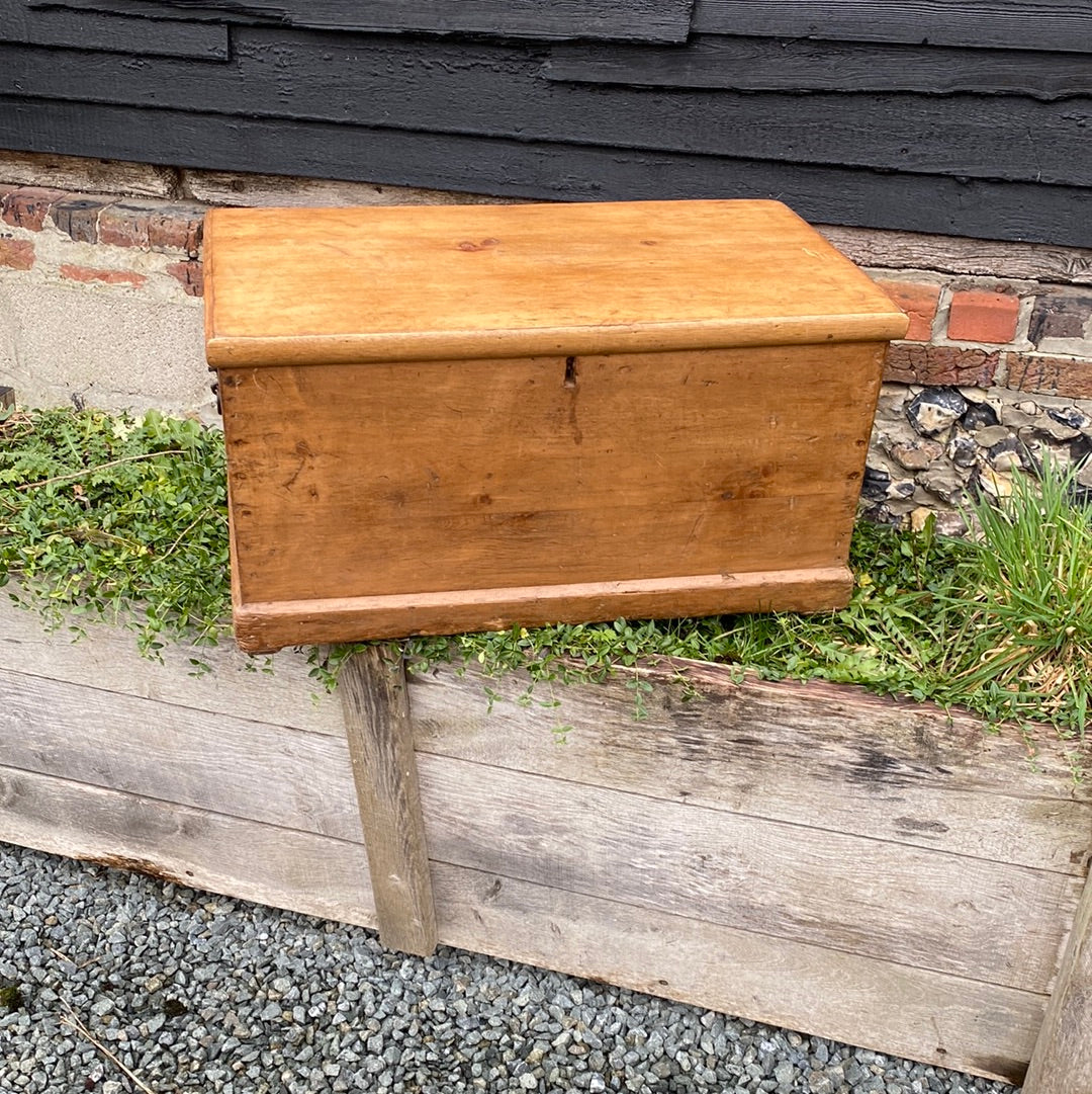 Small Pitch Pine Chest