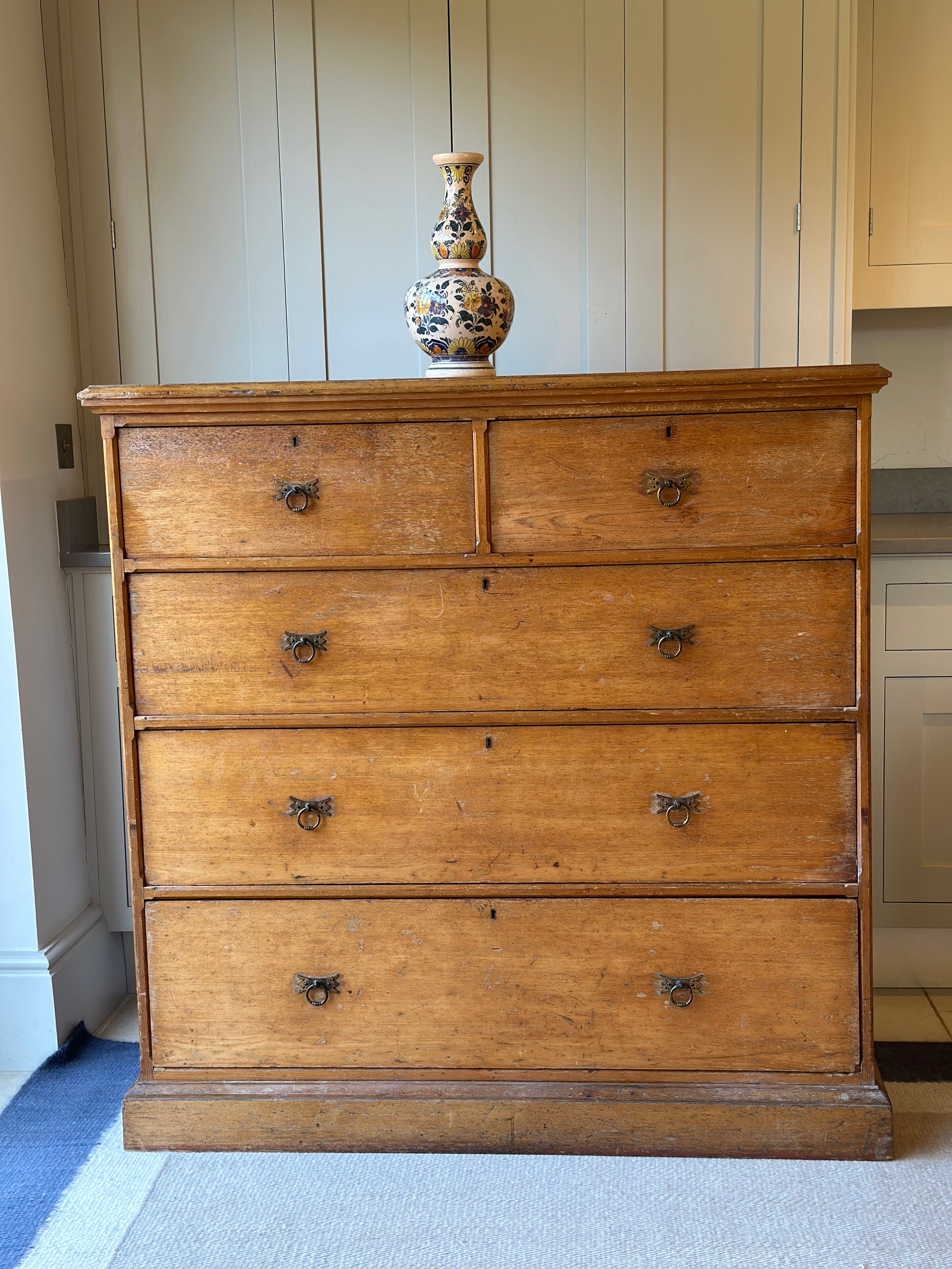 Large Arts & Crafts Chest of Drawers in Ash