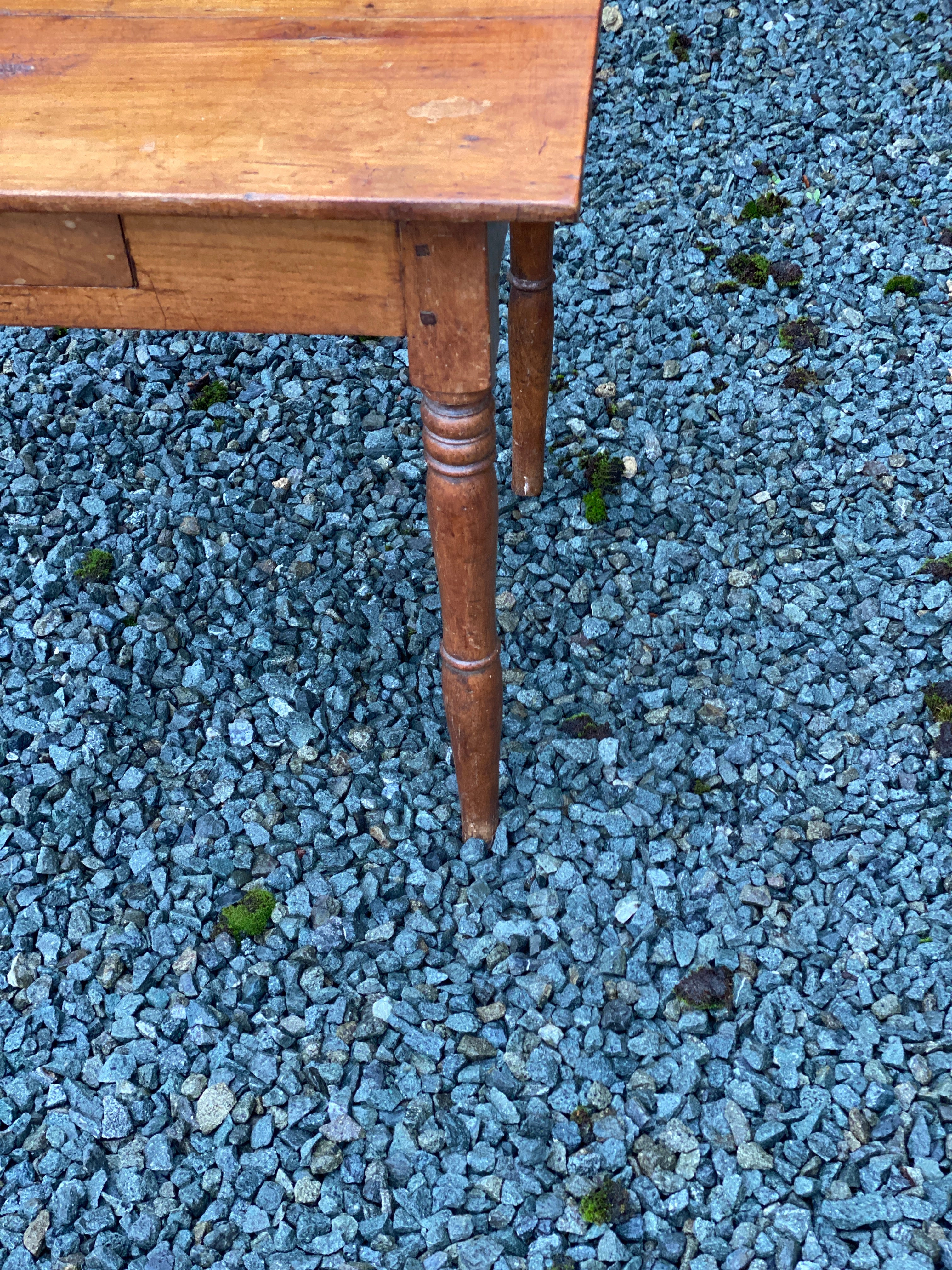 Vintage Pitch Pine Table