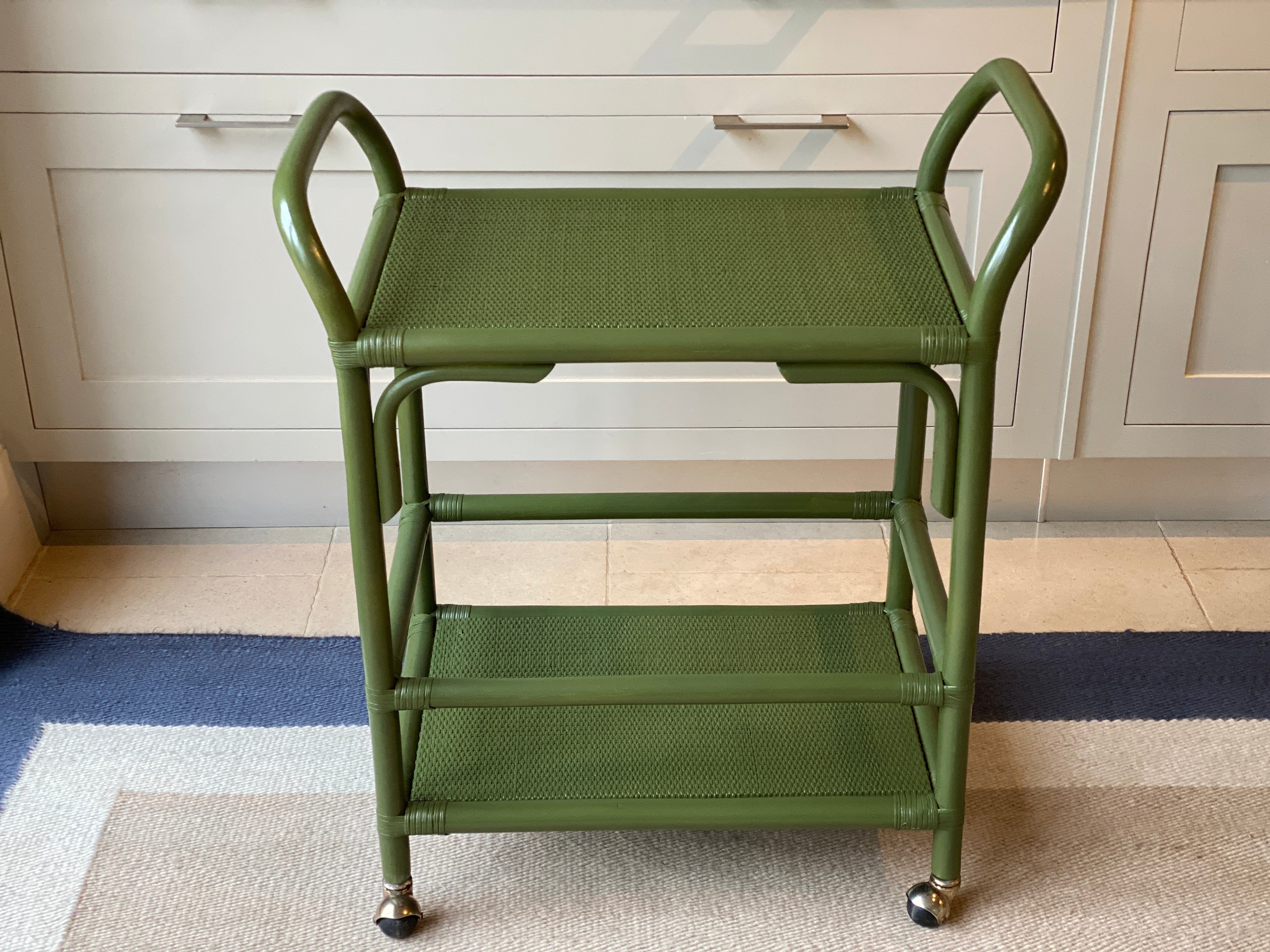 Pretty Cane Trolley on Castors