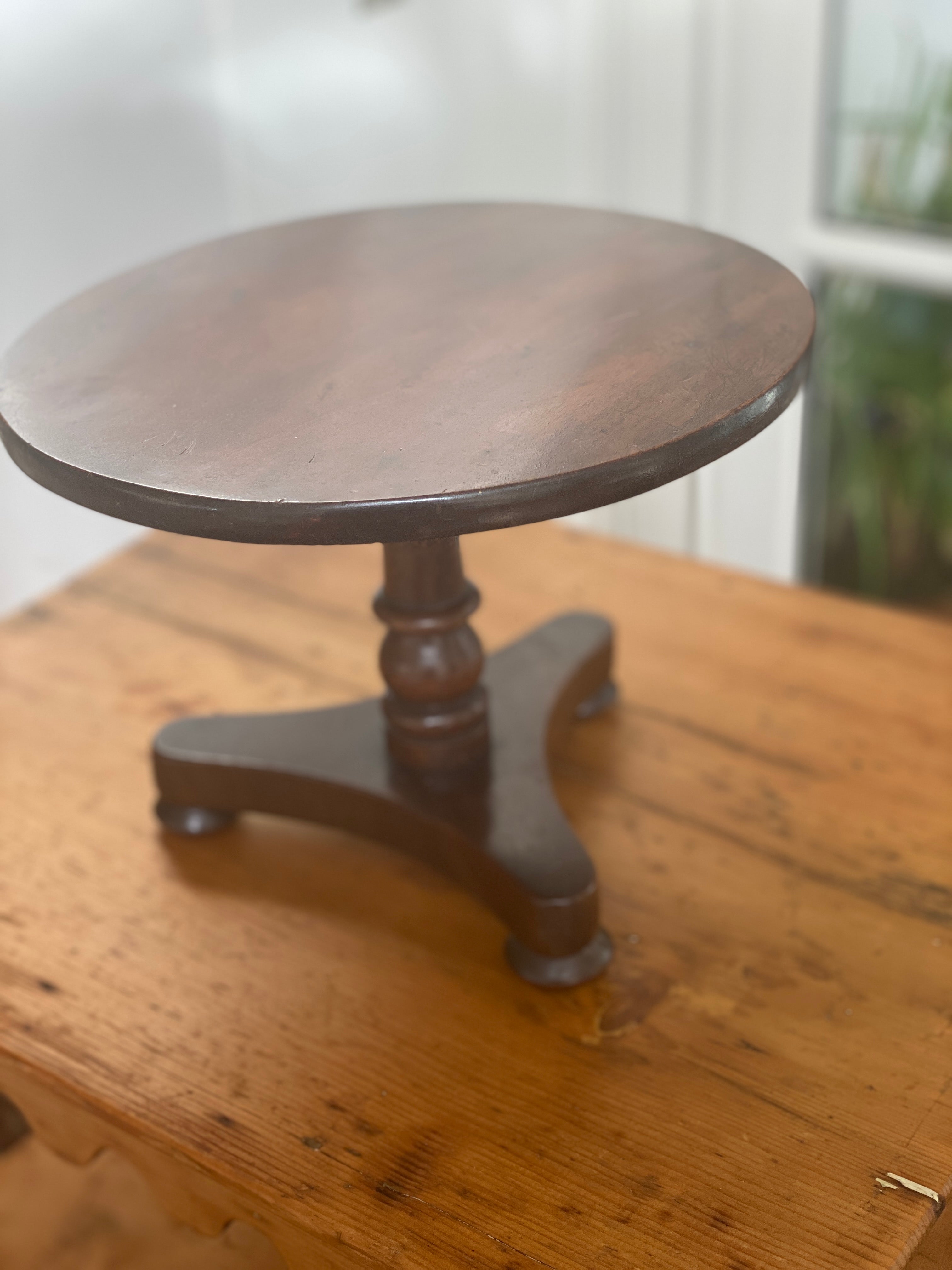 Small Mahogany Apprentice Table