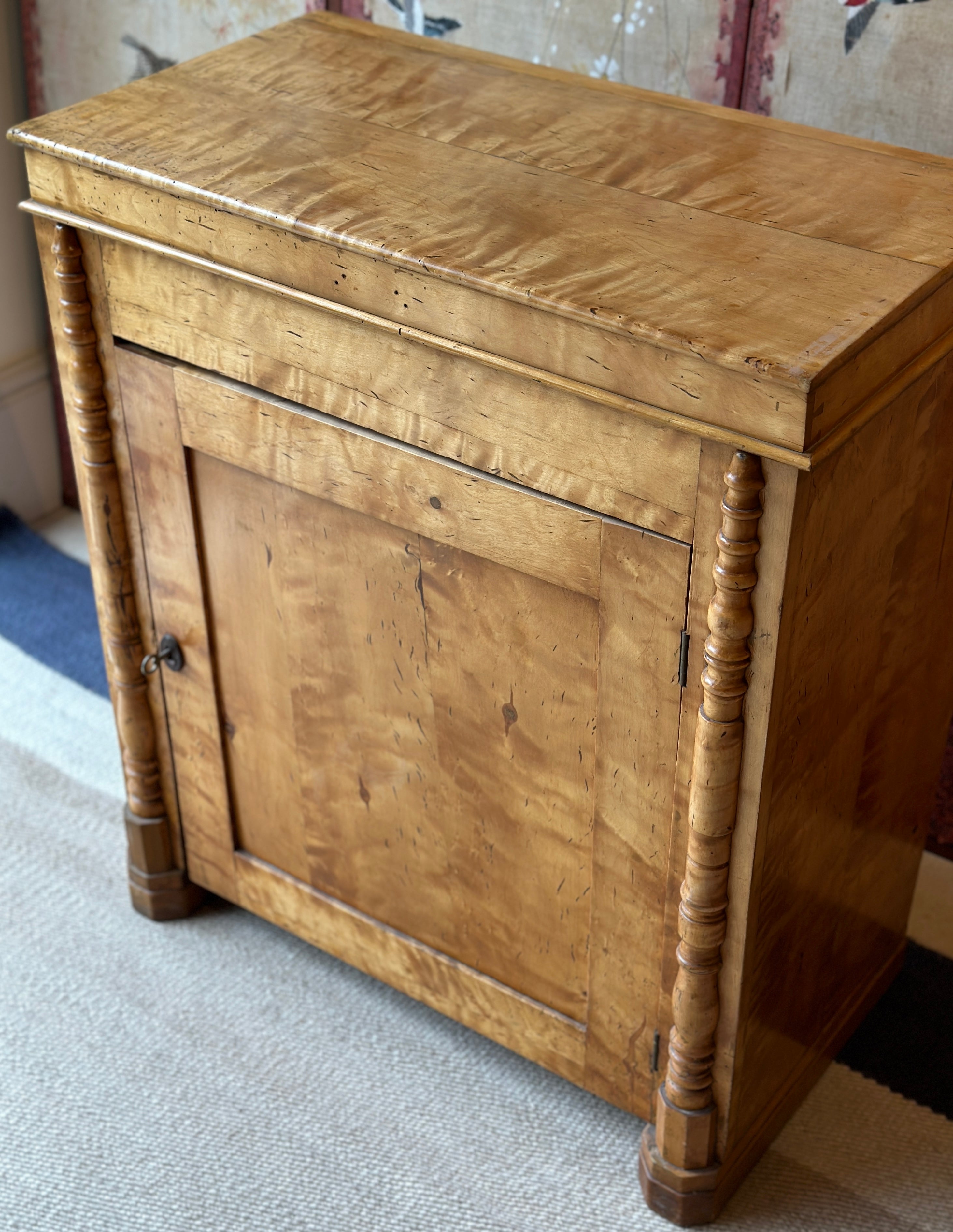 Satin Birch Cupboard