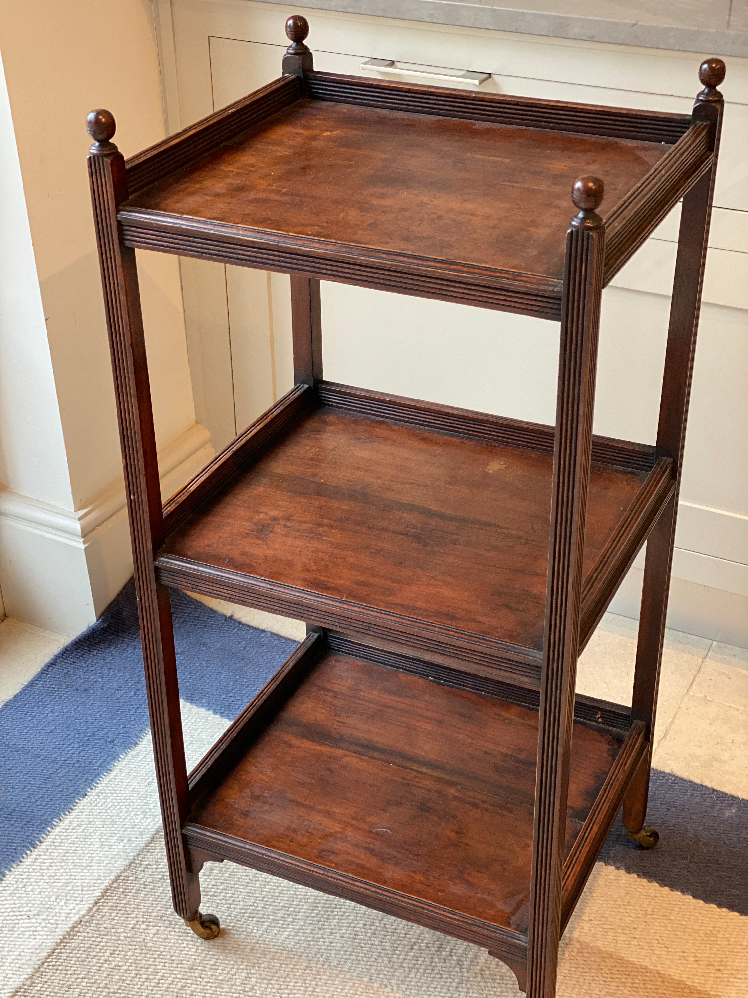 Lovely Small Mahogany Whatnot