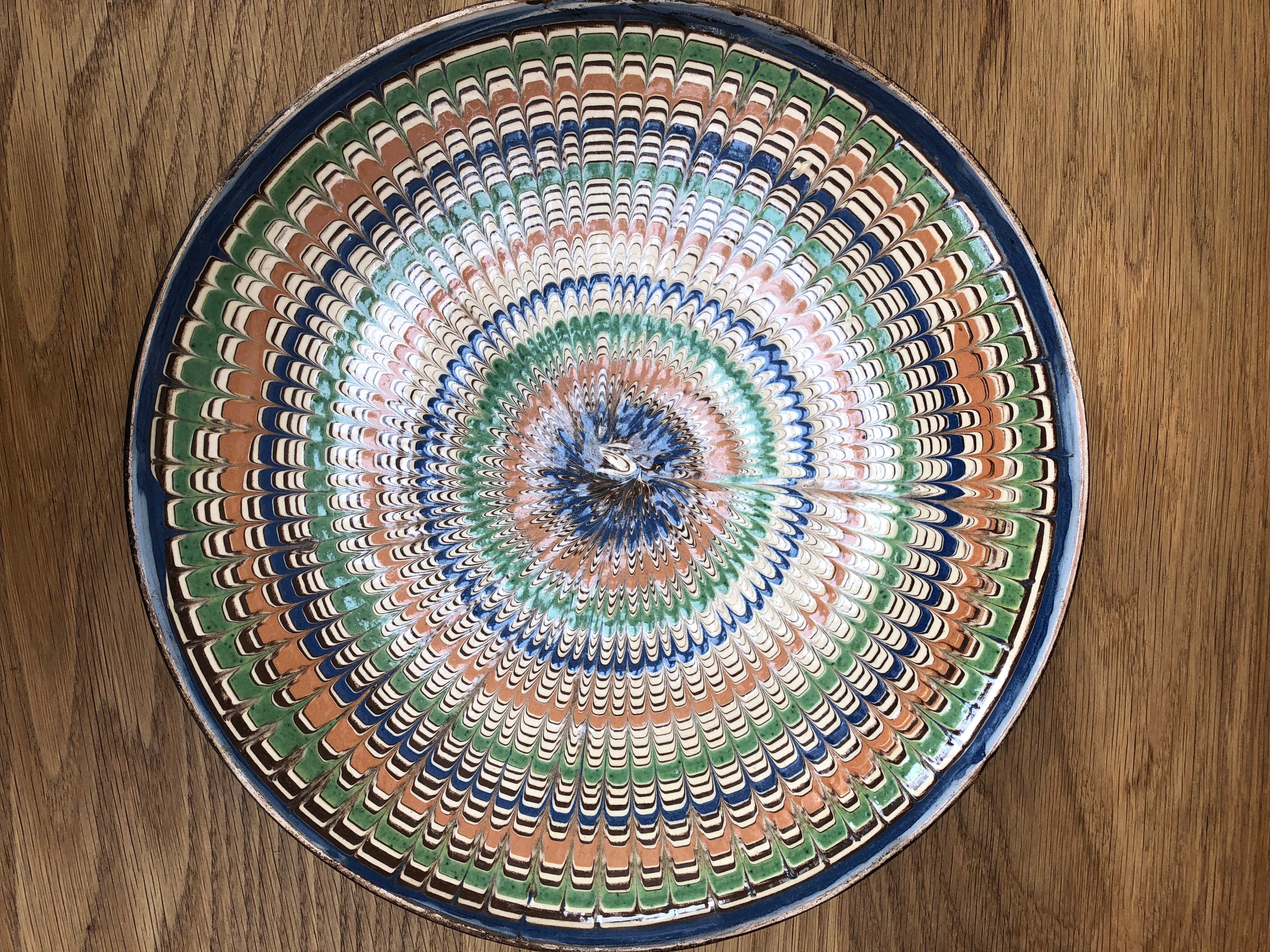 Vintage Romanian Pottery Bowls - Large