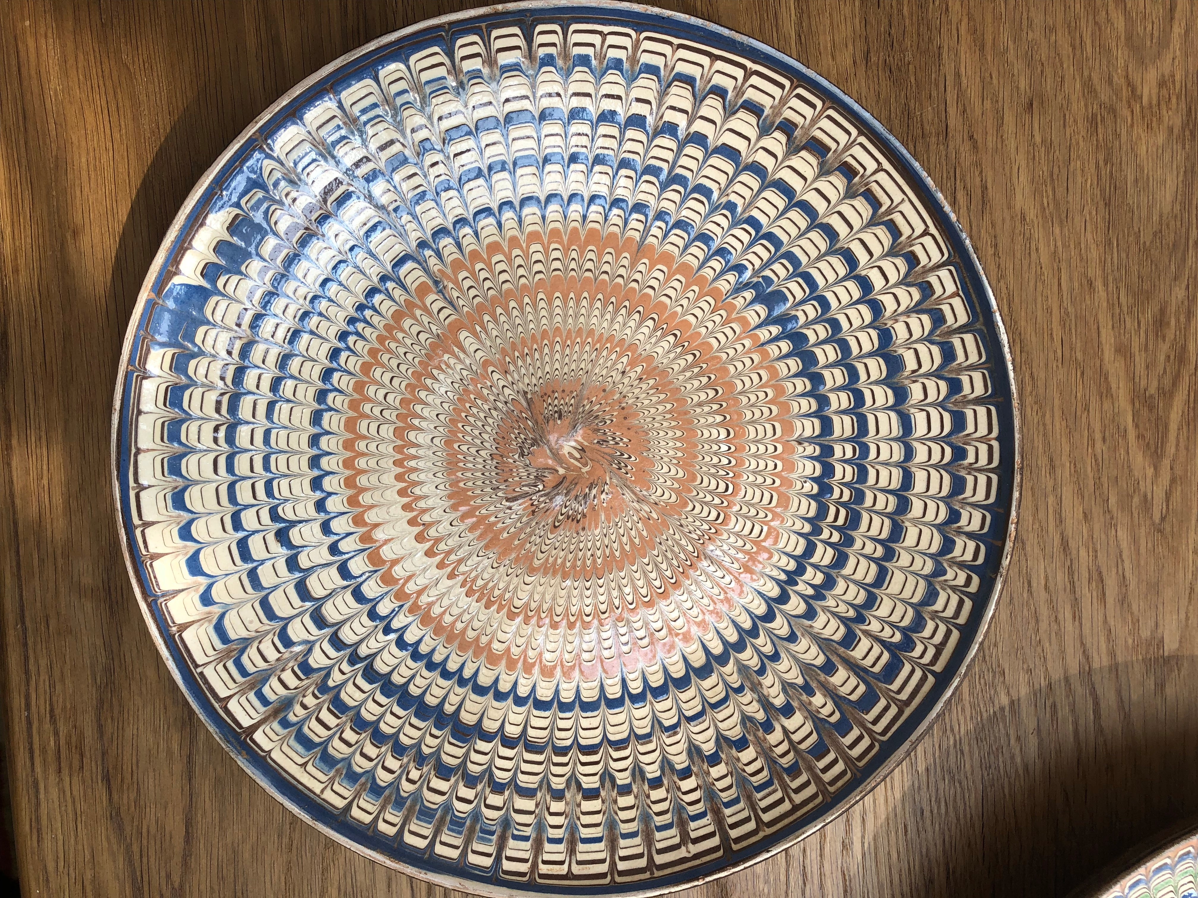 Vintage Romanian Pottery Bowls - Large