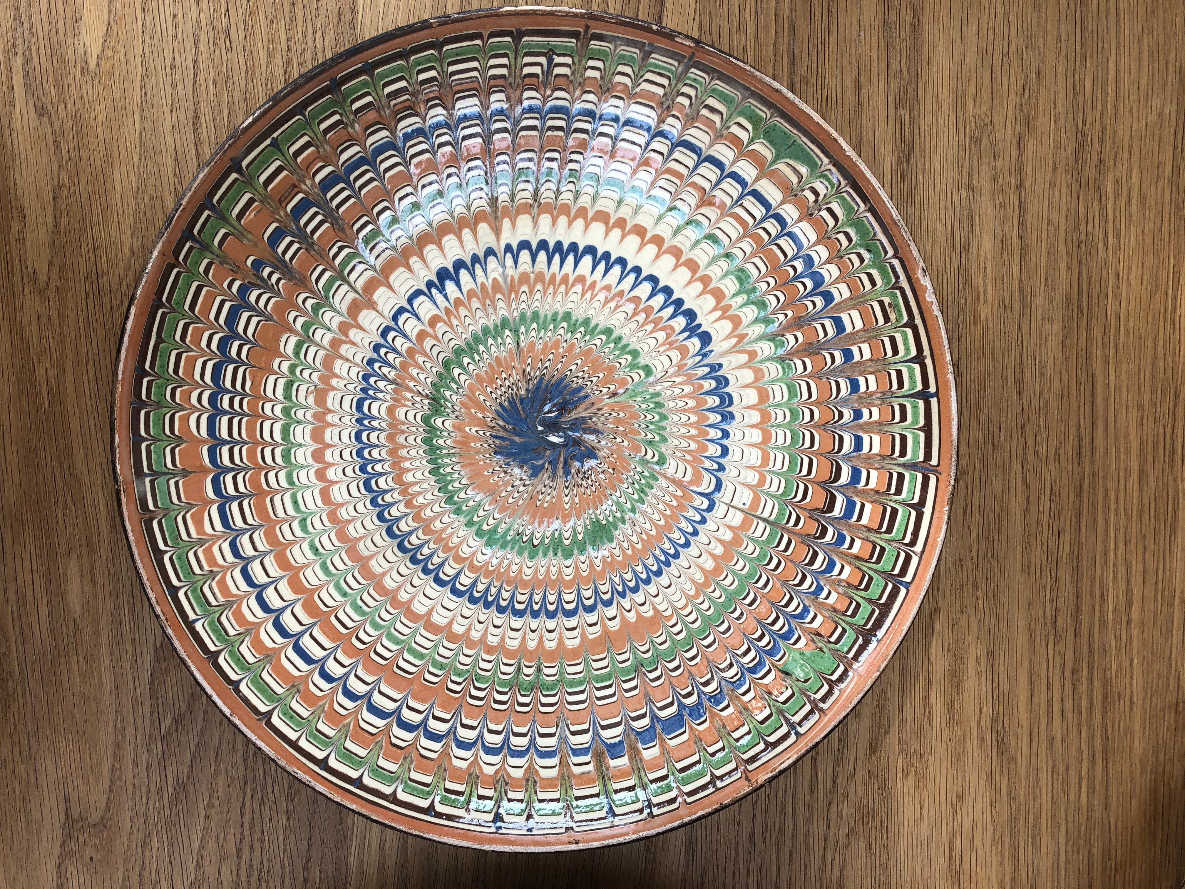 Vintage Romanian Pottery Bowls - Large