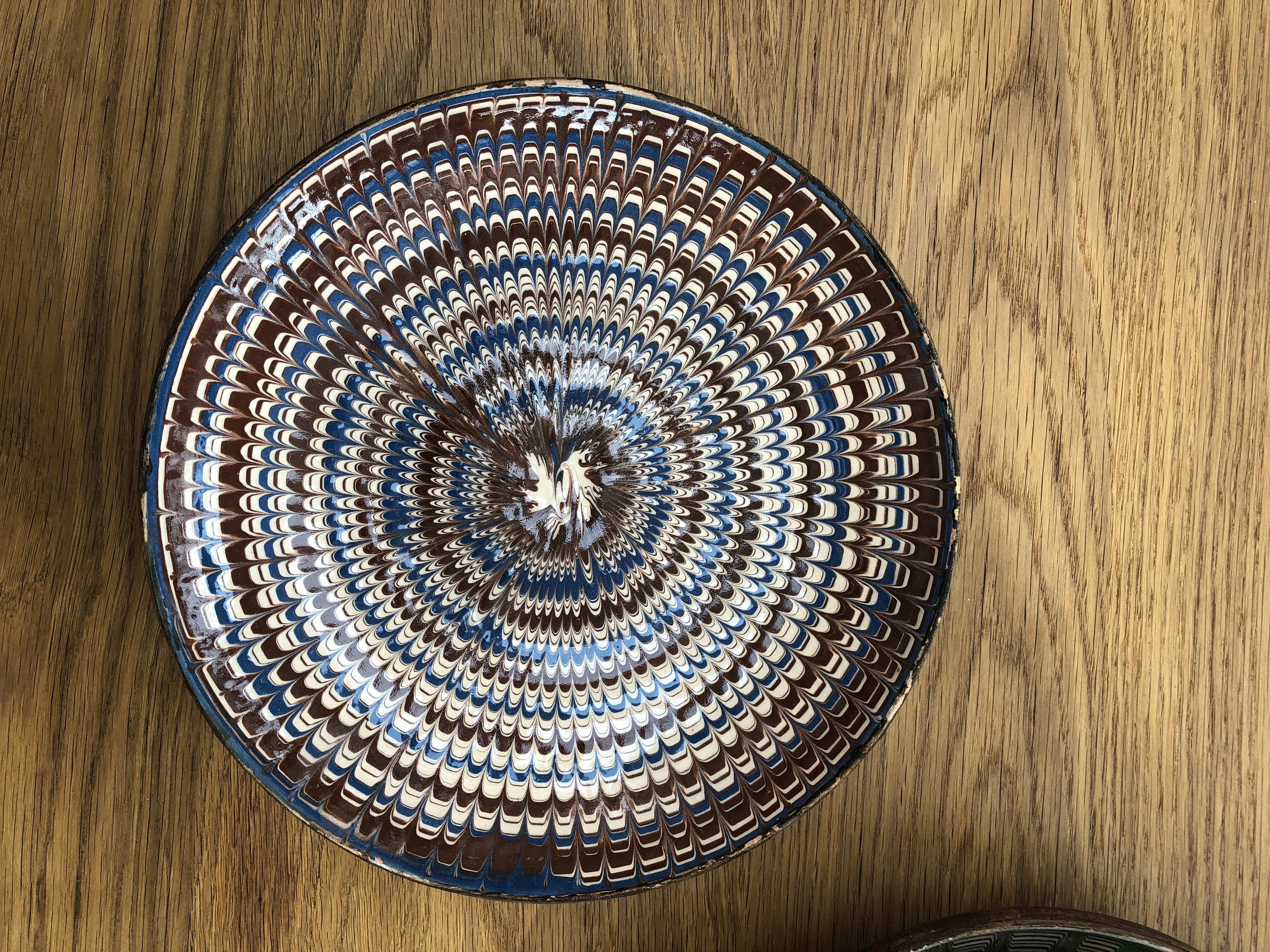 Vintage Romanian Pottery Bowls - Large