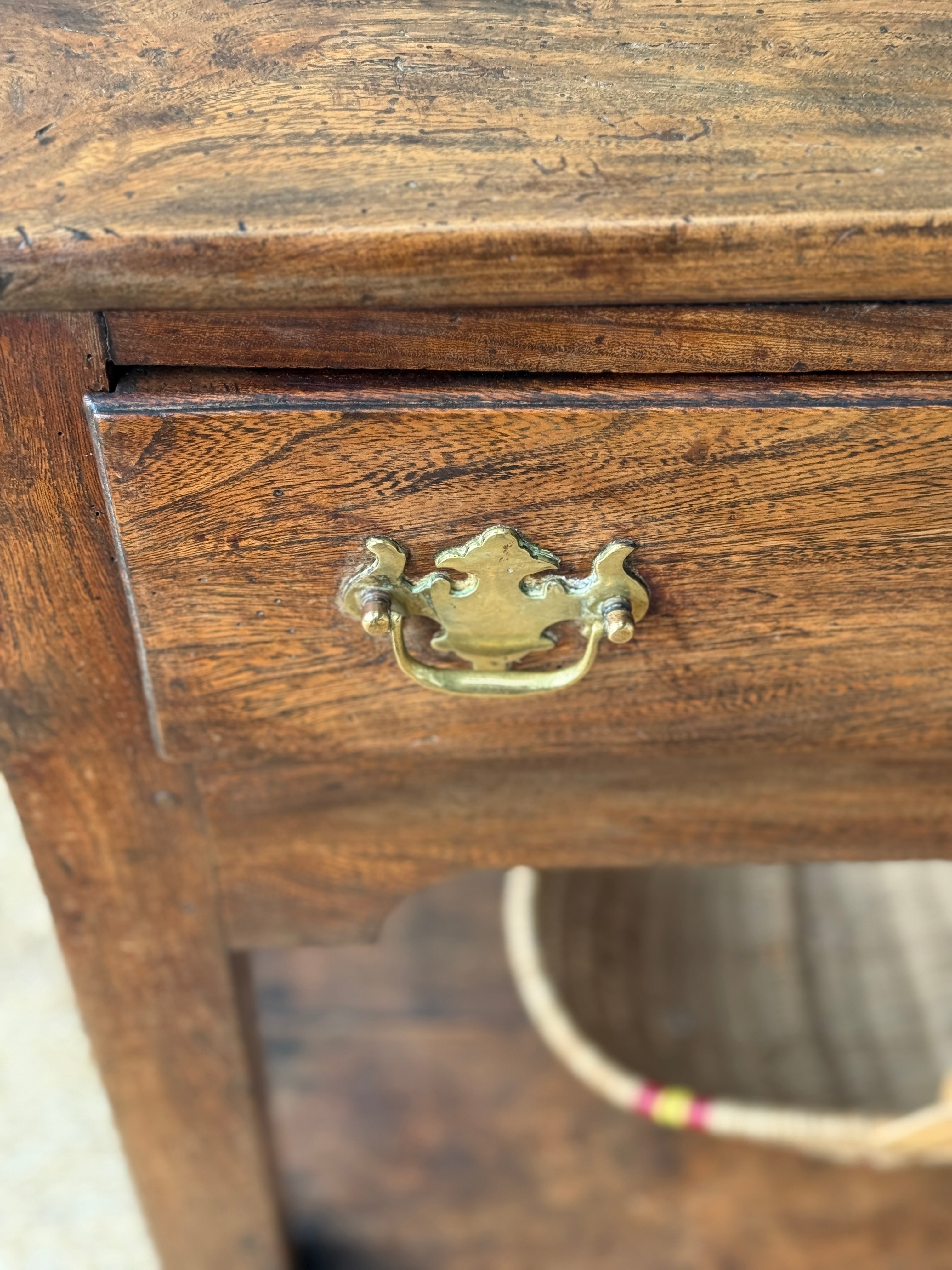 Small Welsh Dresser Base in Elm