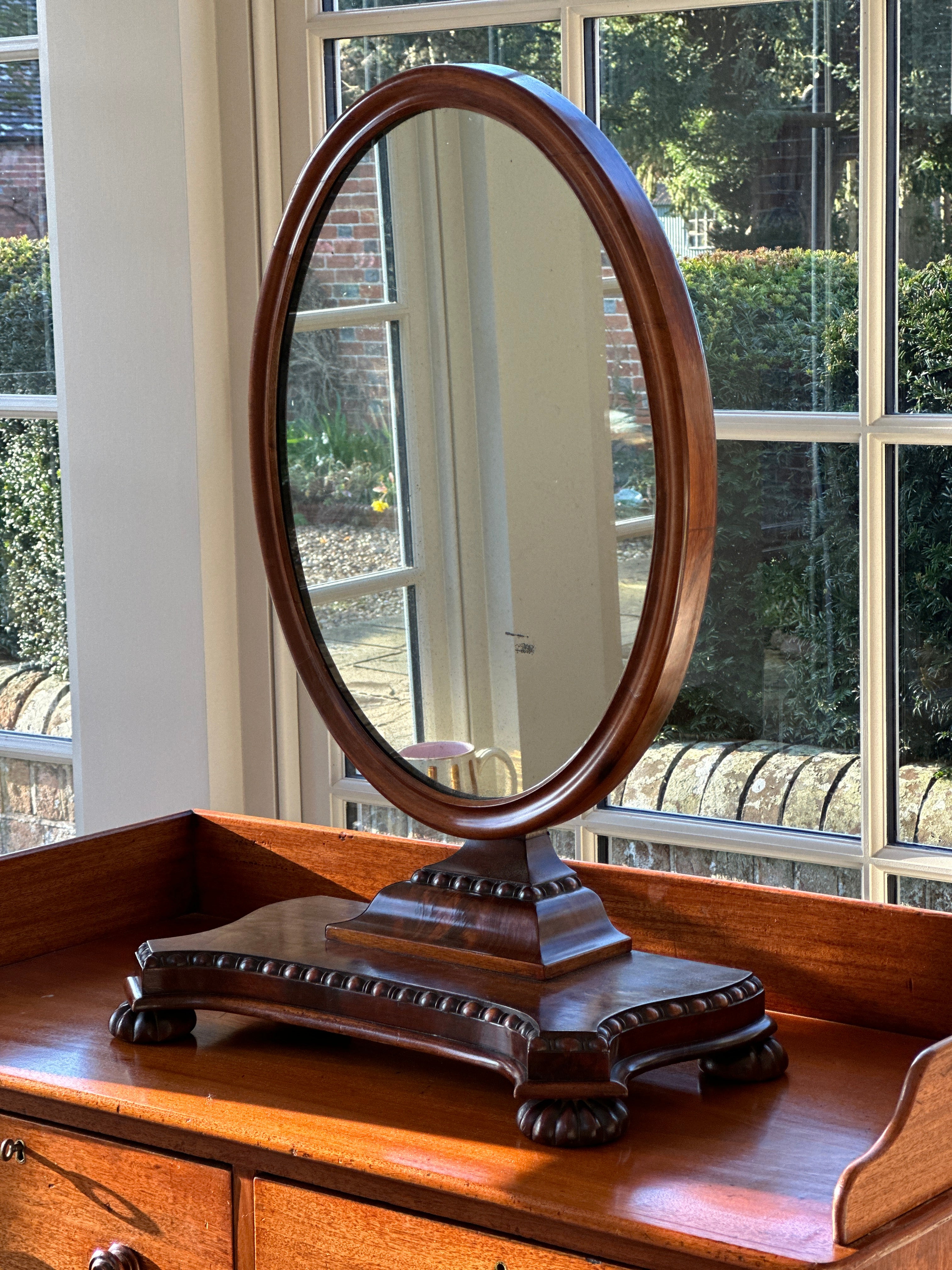 Superb Regency Dressing Table mirror