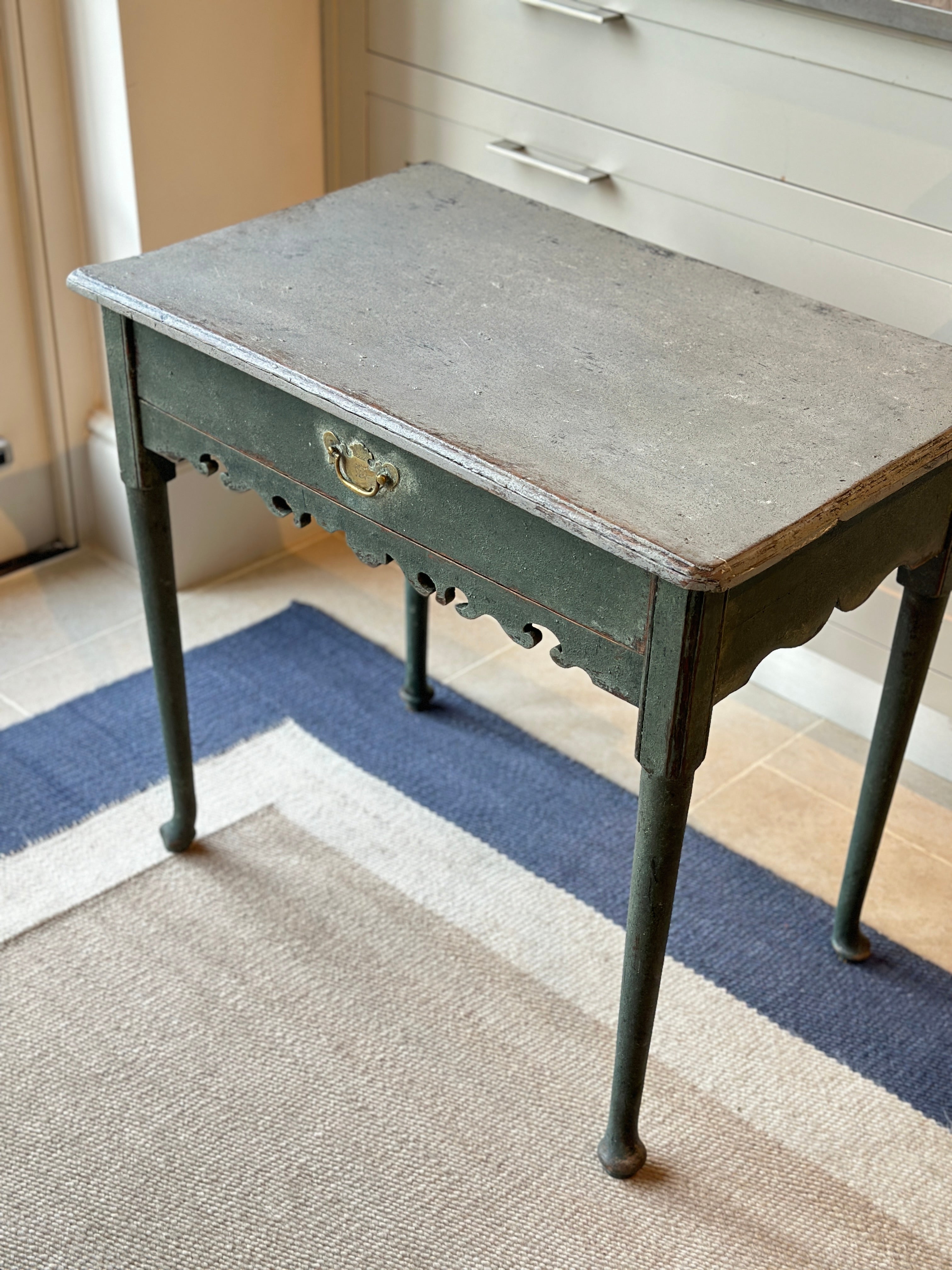 18th Century English Painted Side Table