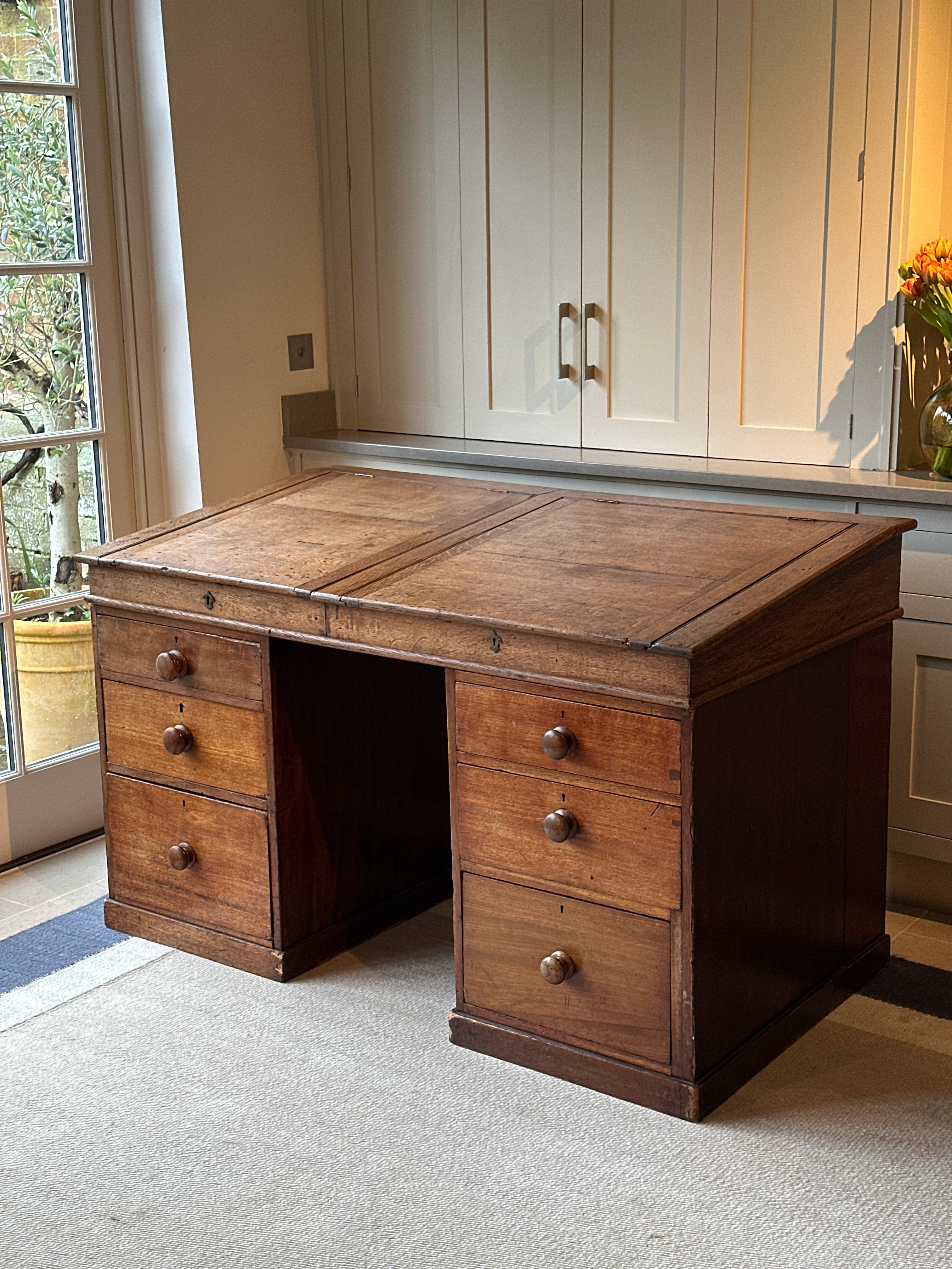 Rustic Architect’s Desk