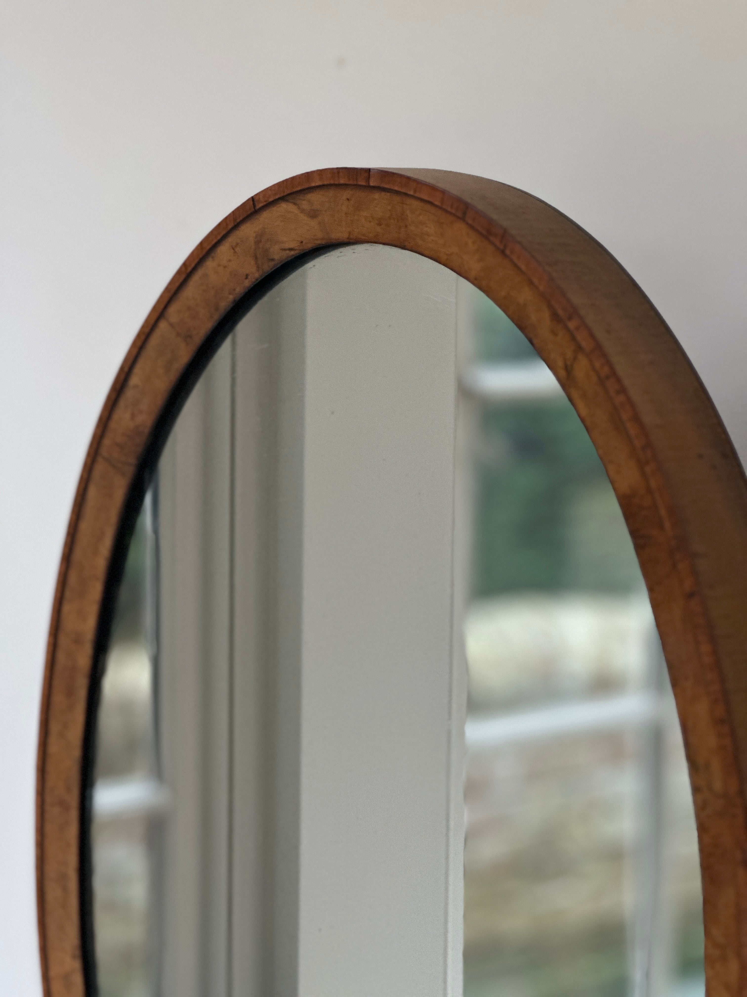 Regency Walnut Dressing Table Mirror