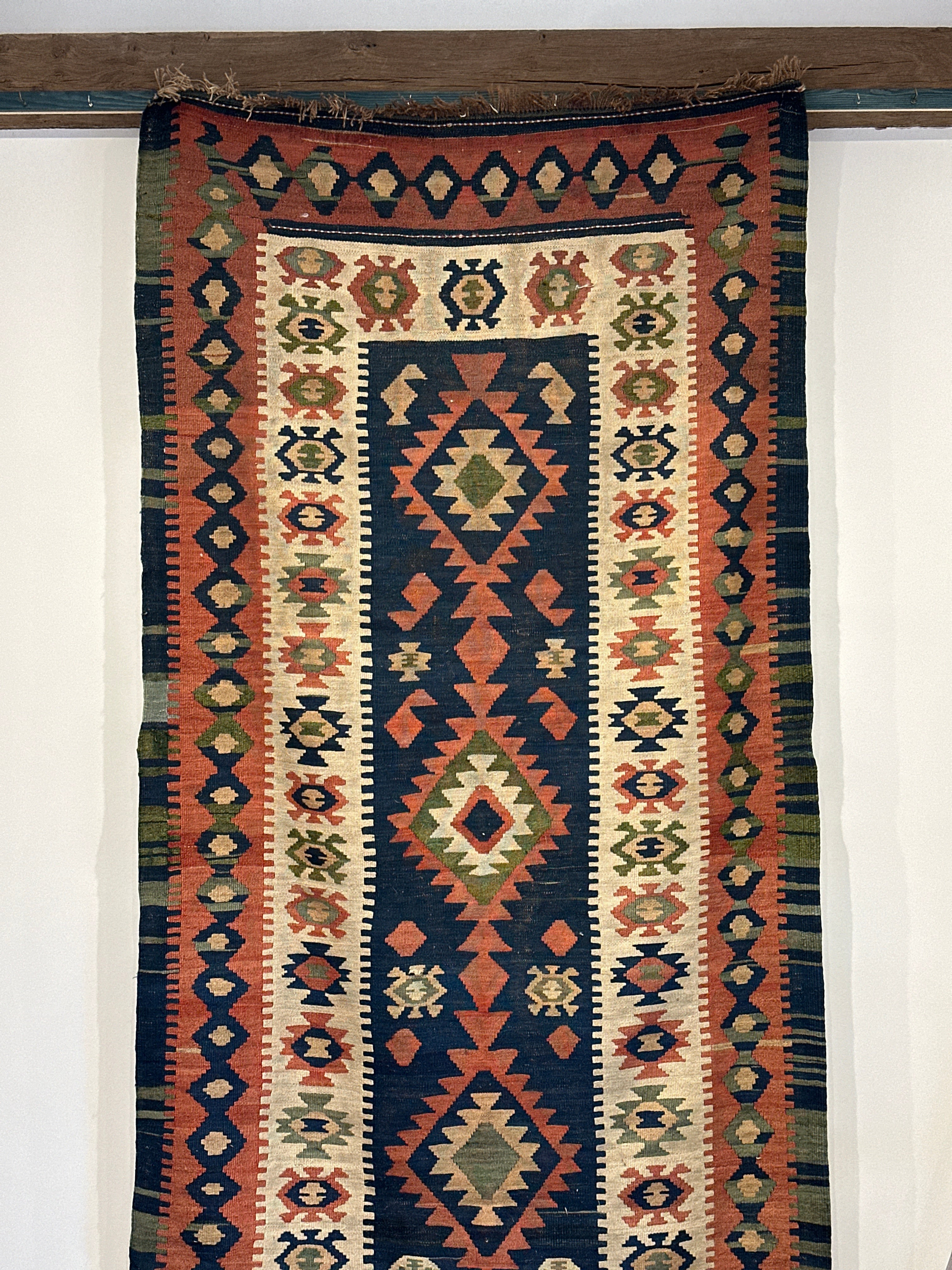 Vintage Large Kazak Rug