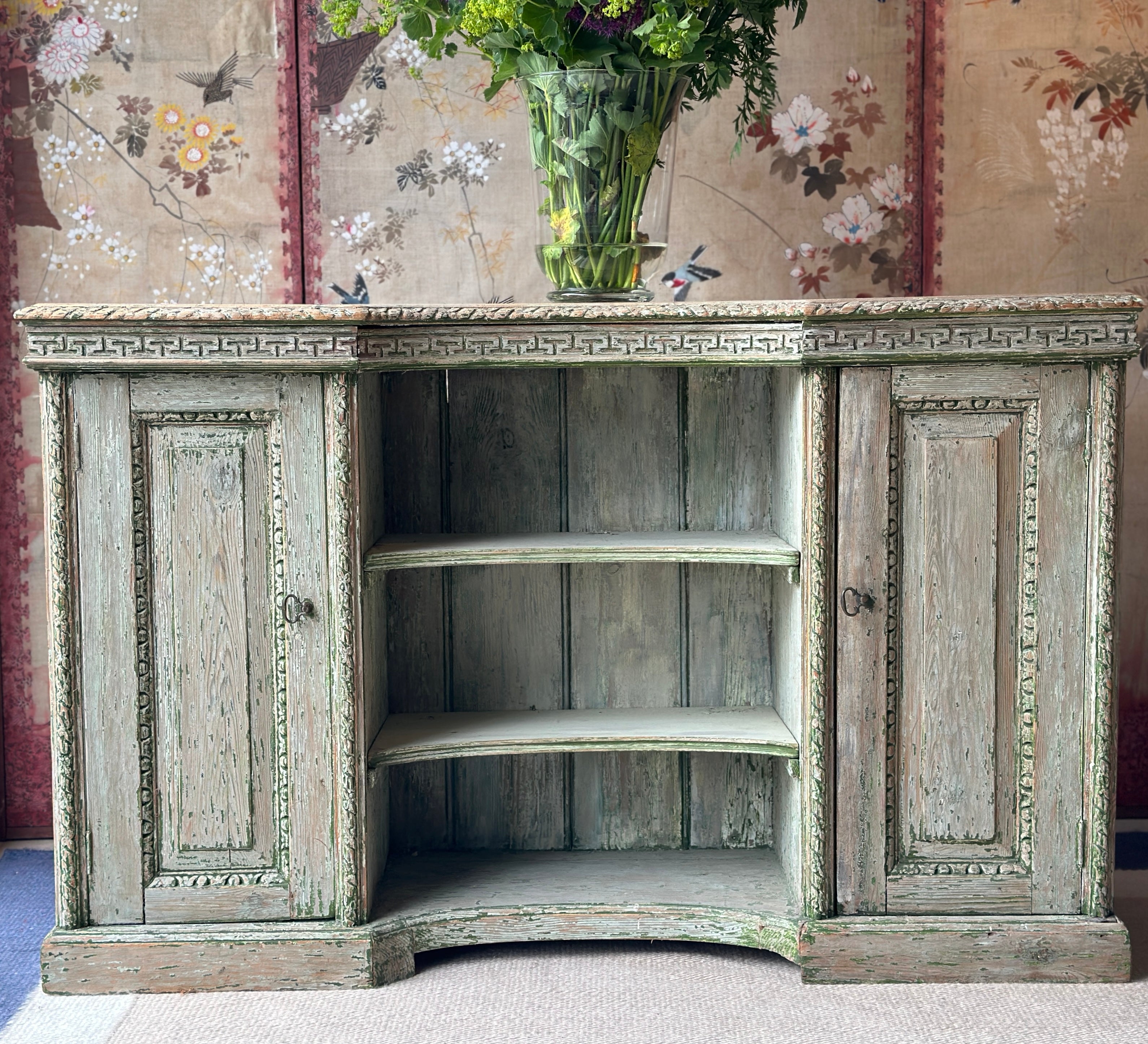 Wonderful English  19th Century Open Bookcase