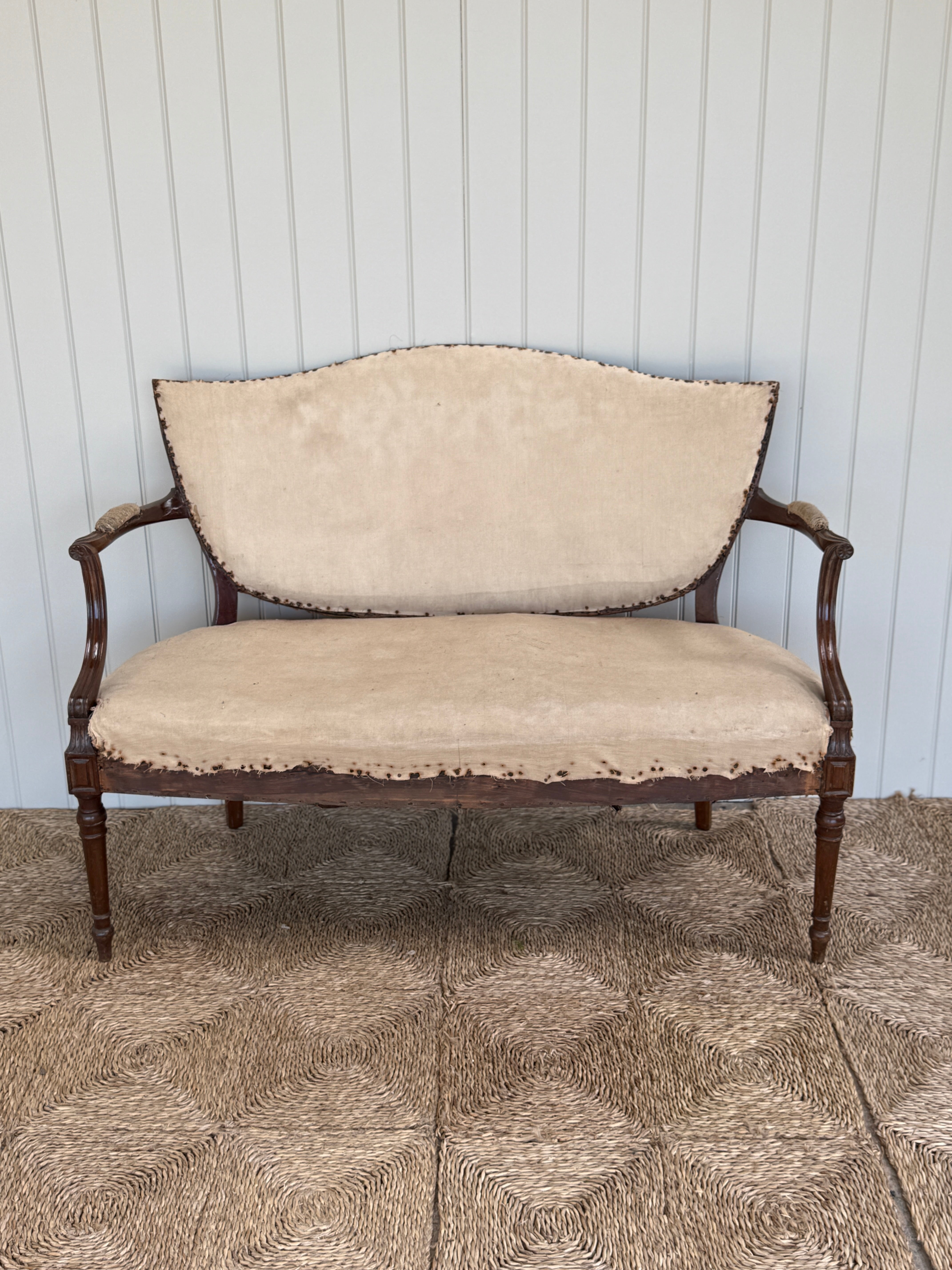 Small French Fauteuil Sofa