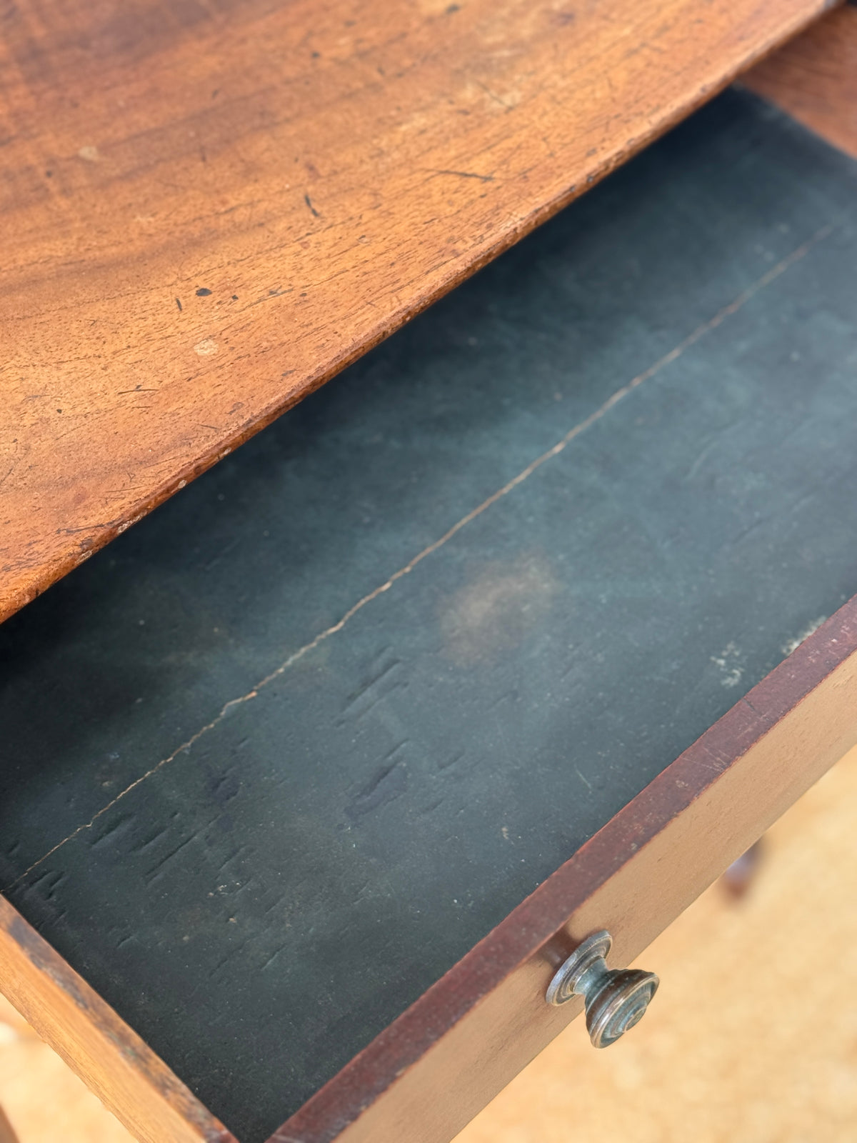 Small Regency Mahogany Table