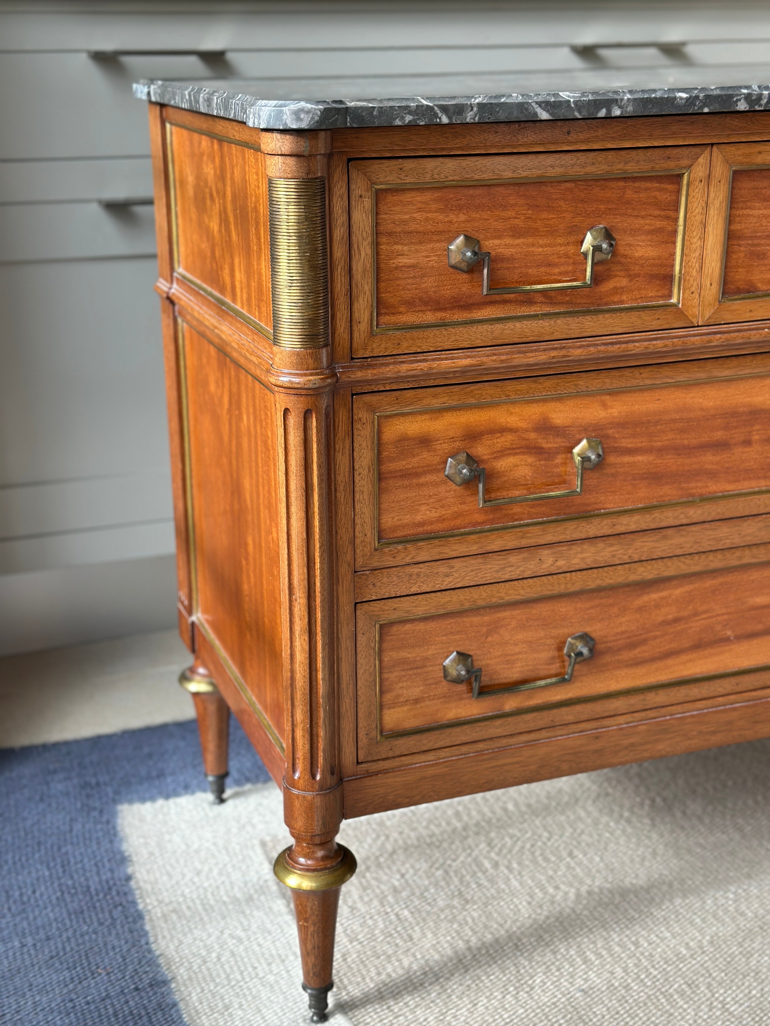 Sensational French Marble Commode